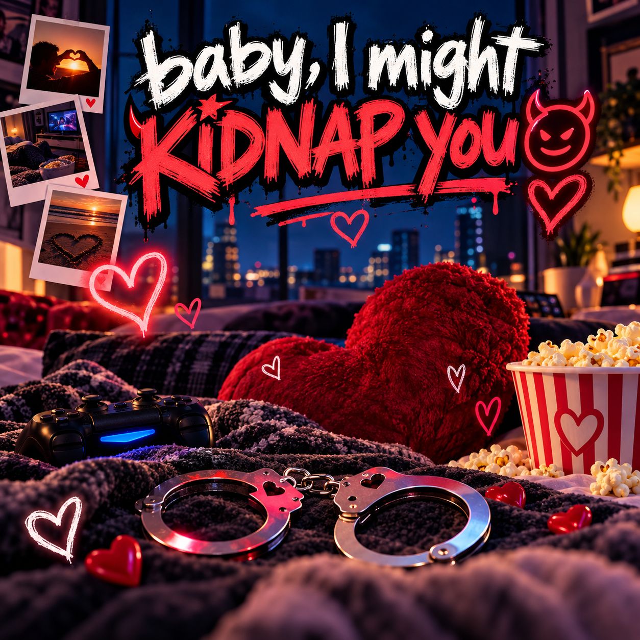 Baby, I Might Kidnap You” 😈❤️ artwork