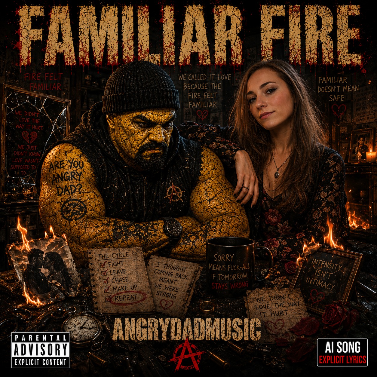 Familiar Fire artwork