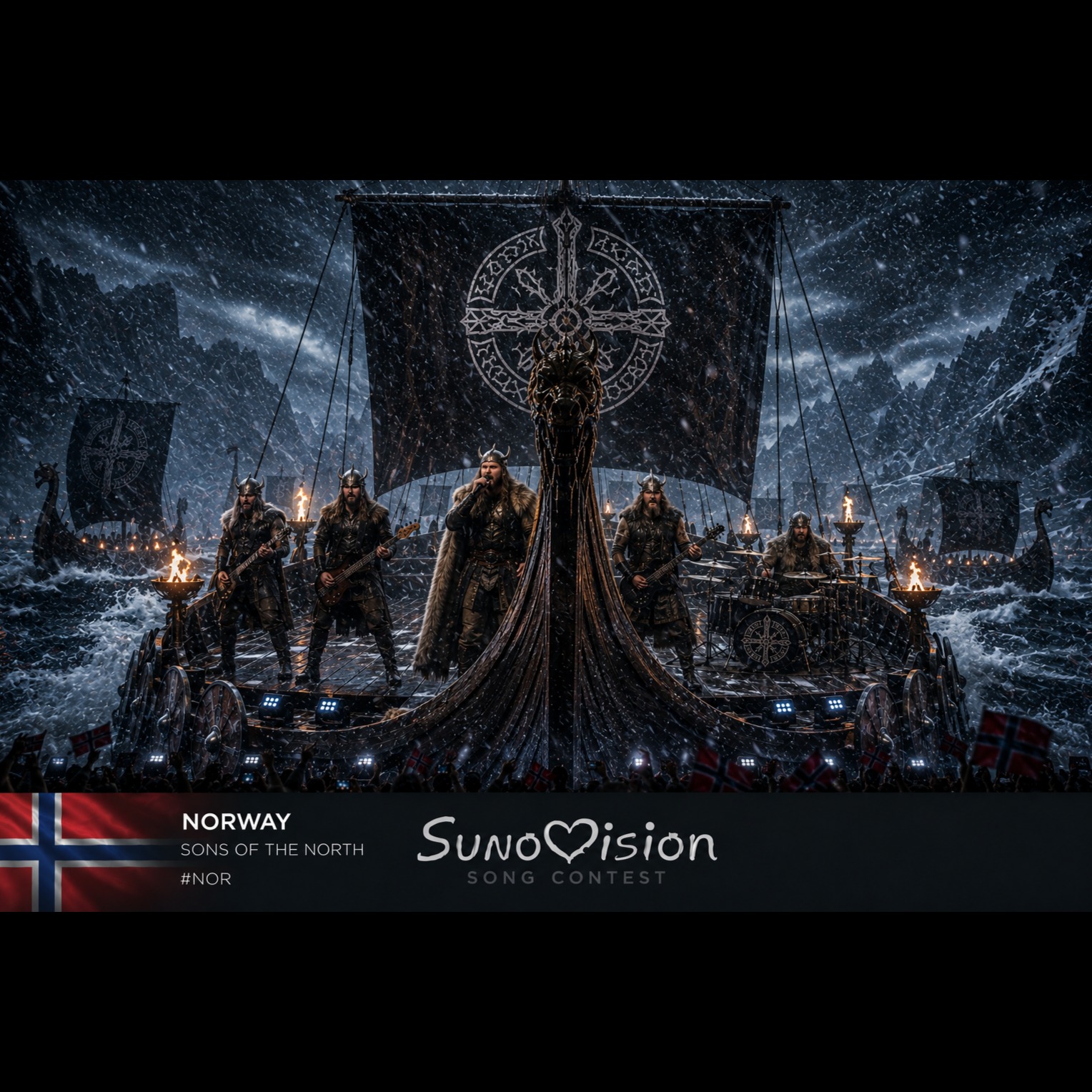 SONS OF THE NORTH (SUNOVISION NORWAY) artwork