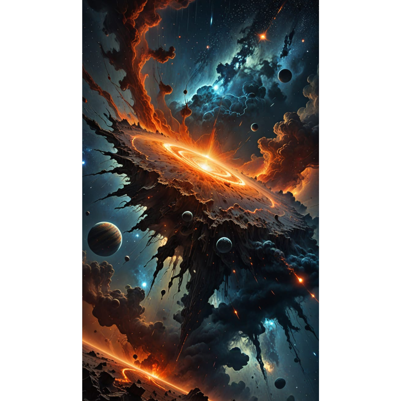 Ashes of a dying sun artwork