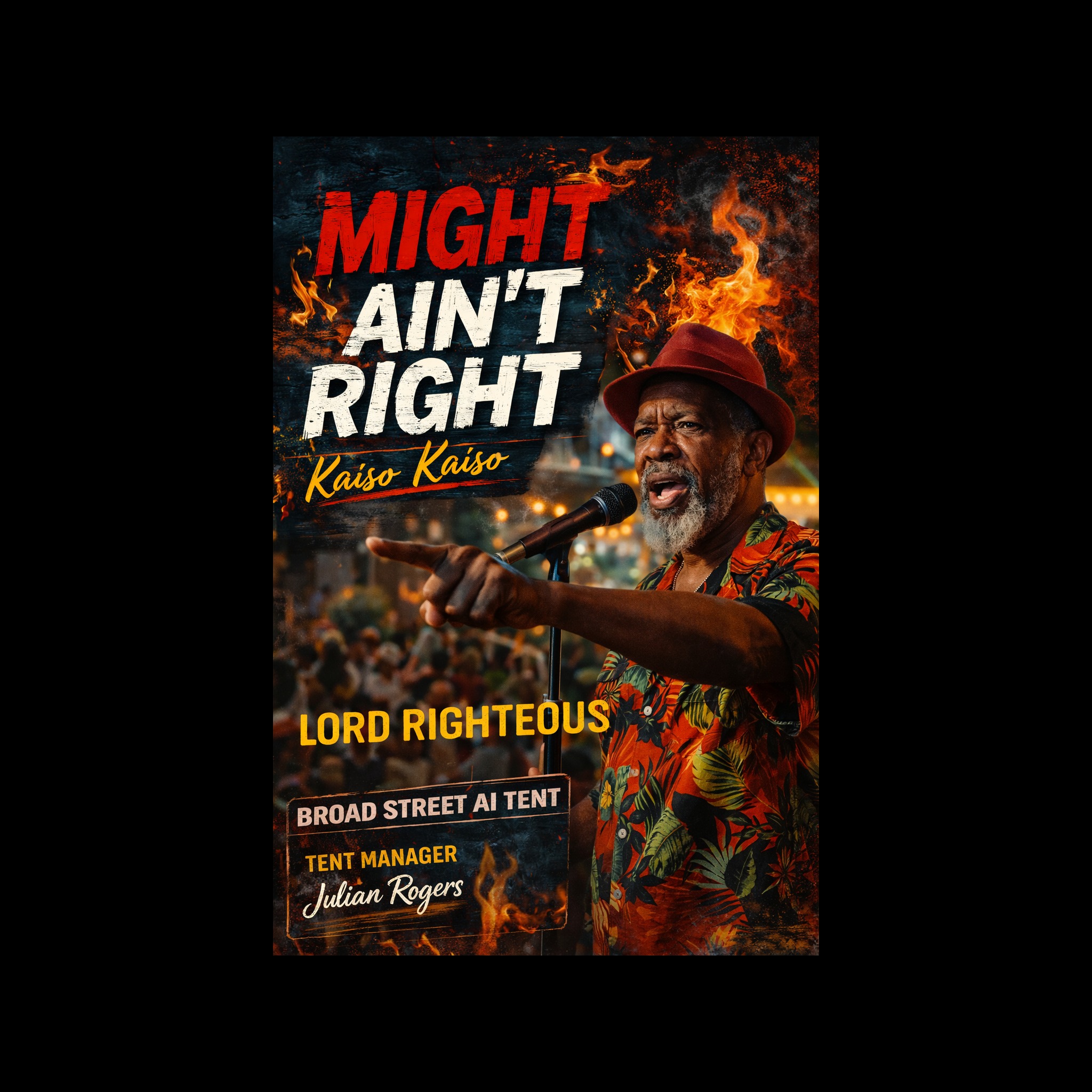 MIGHT AIN'T RIGHT! - LORD RIGHTEOUS artwork