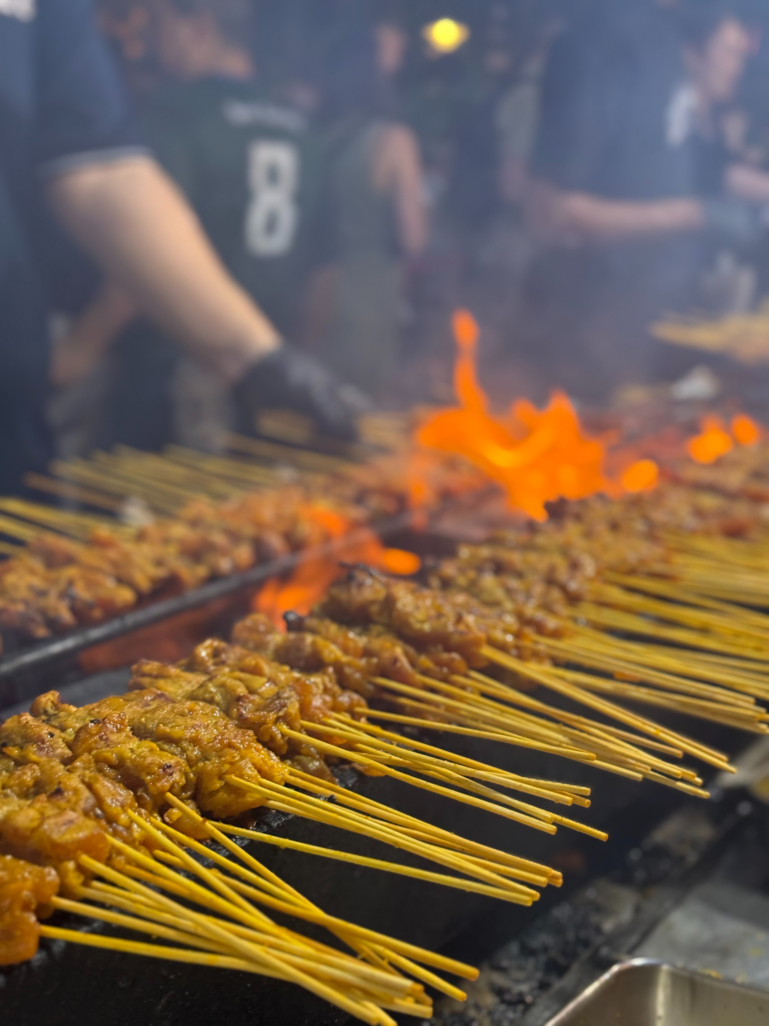 夏夜沙爹 ｜Satay Summer Night artwork