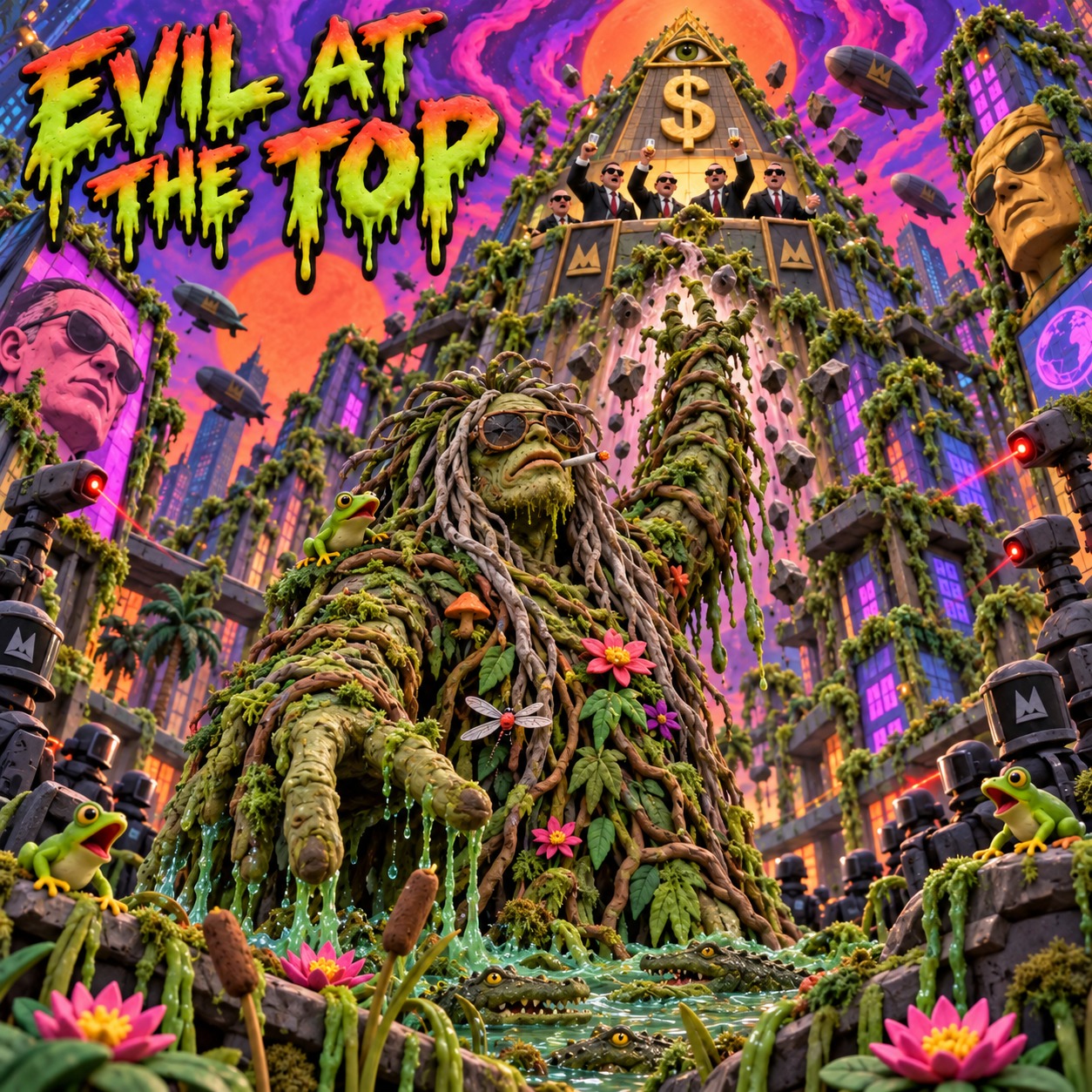 Evil at The Top artwork