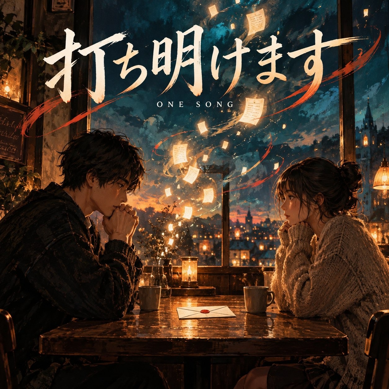 打ち明けます artwork