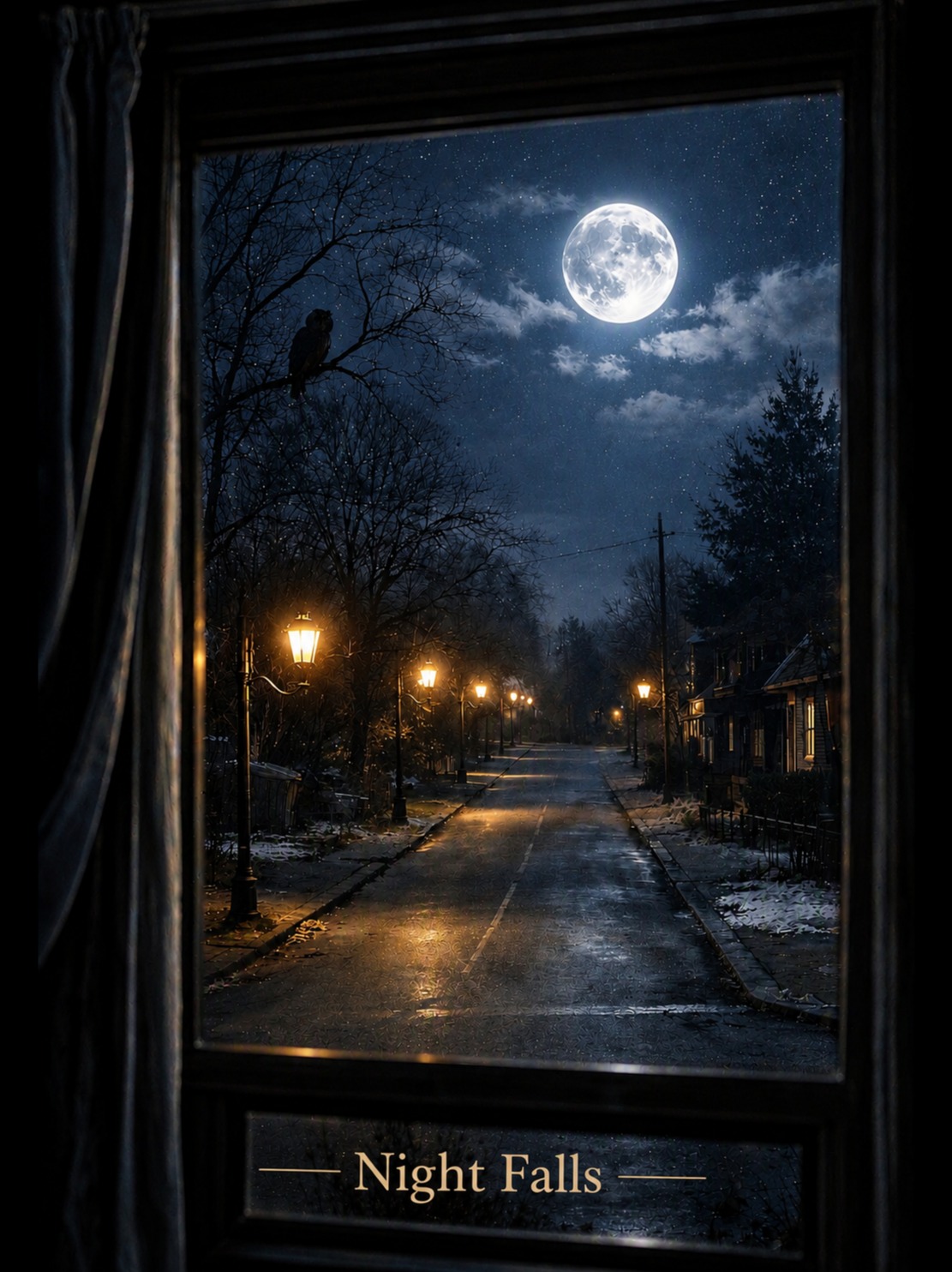 Night Falls artwork