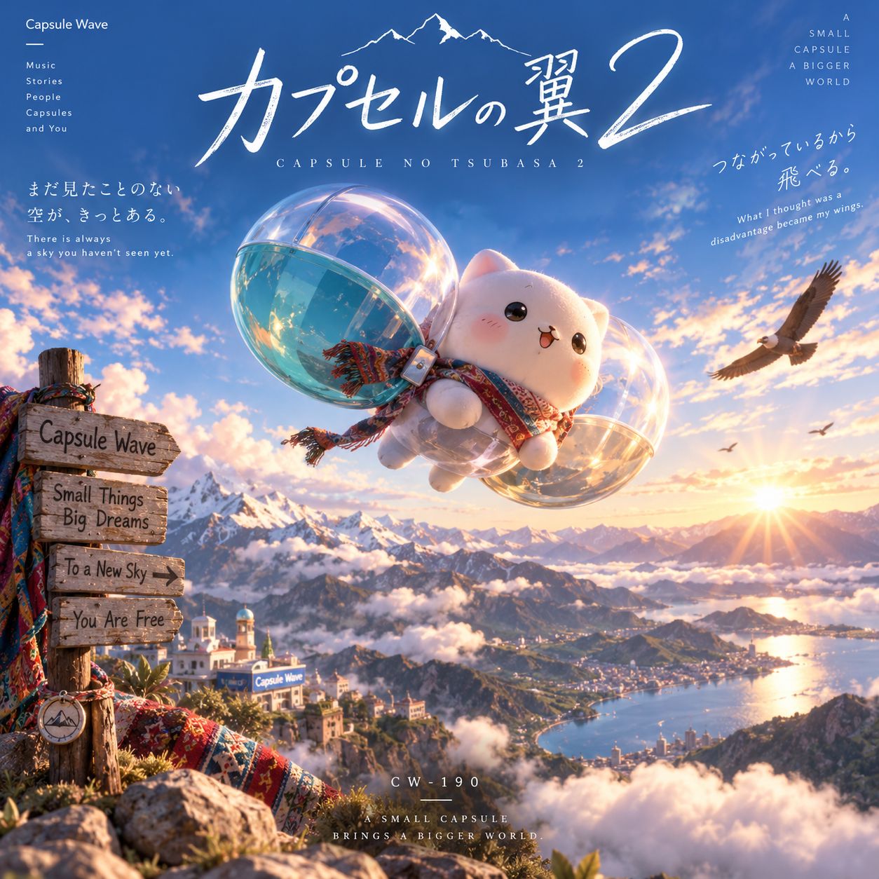 カプセルの翼2 artwork