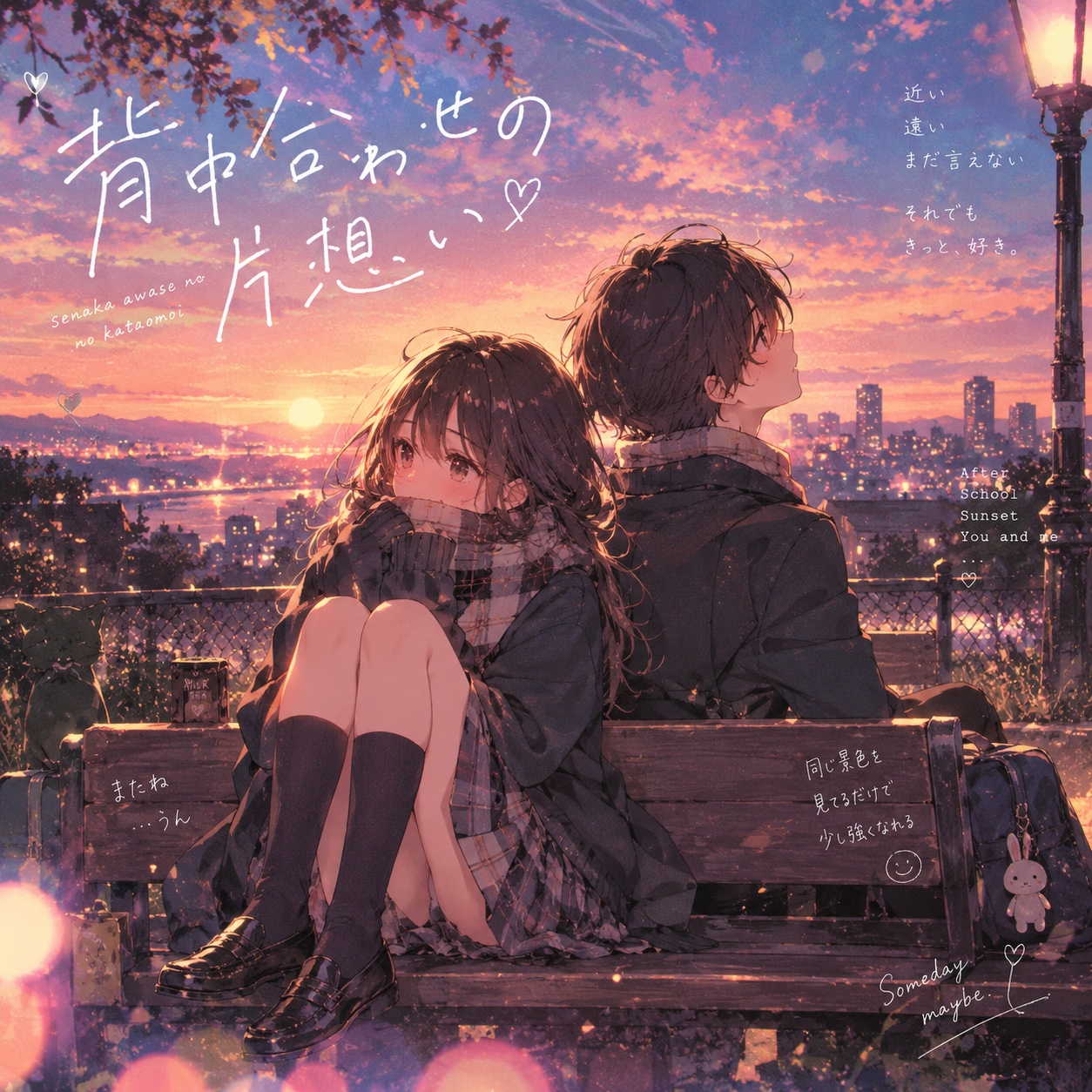 背中合わせの片想い artwork