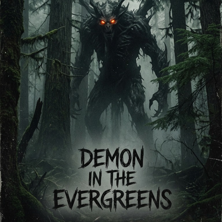 Demon in the Evergreens artwork