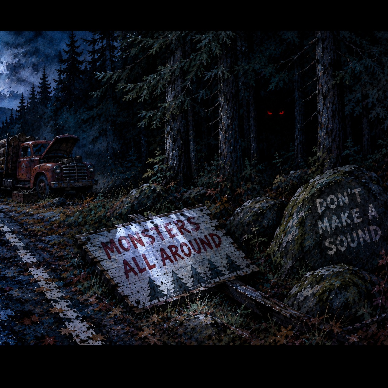 Monsters All Around artwork