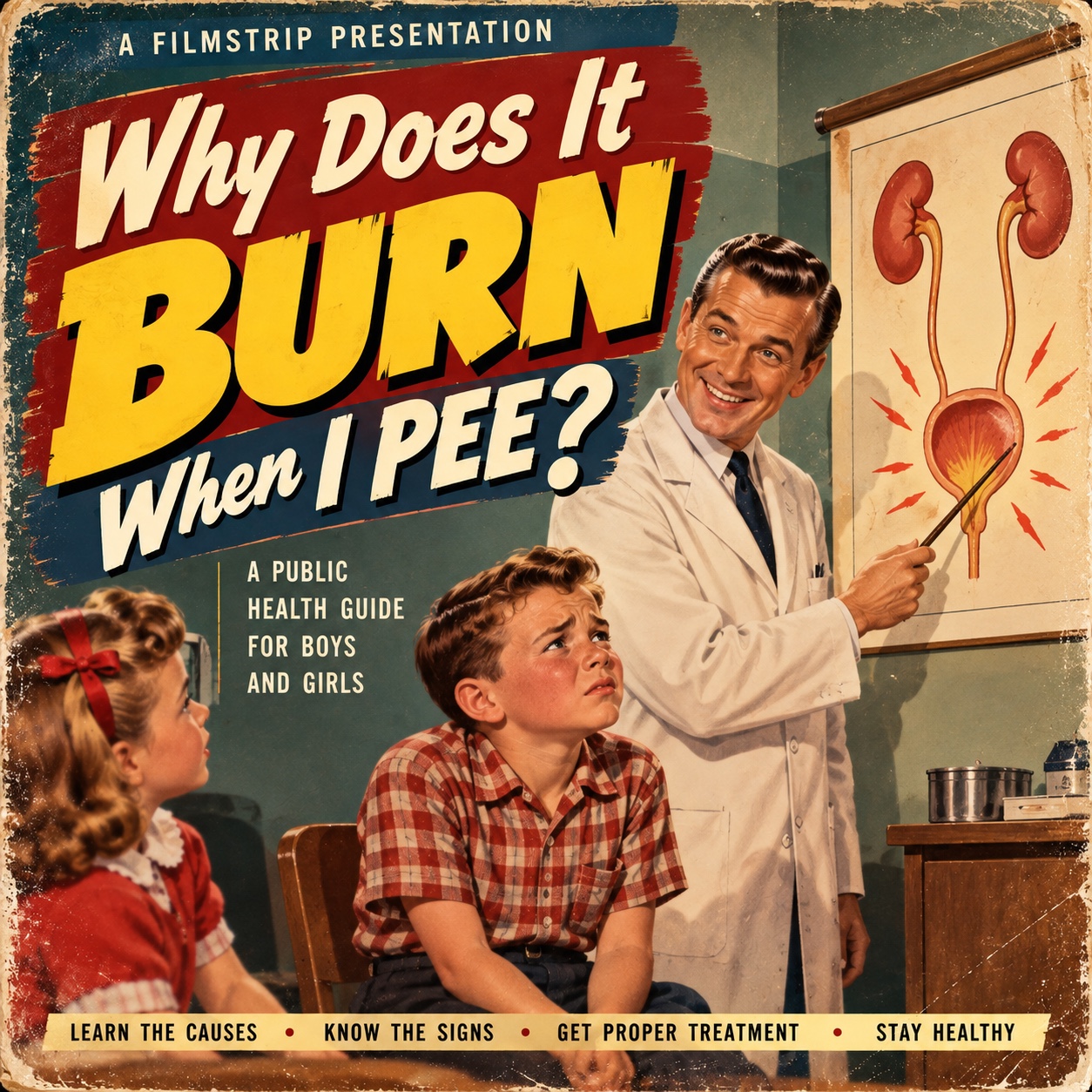 Why does it burn when I pee? artwork