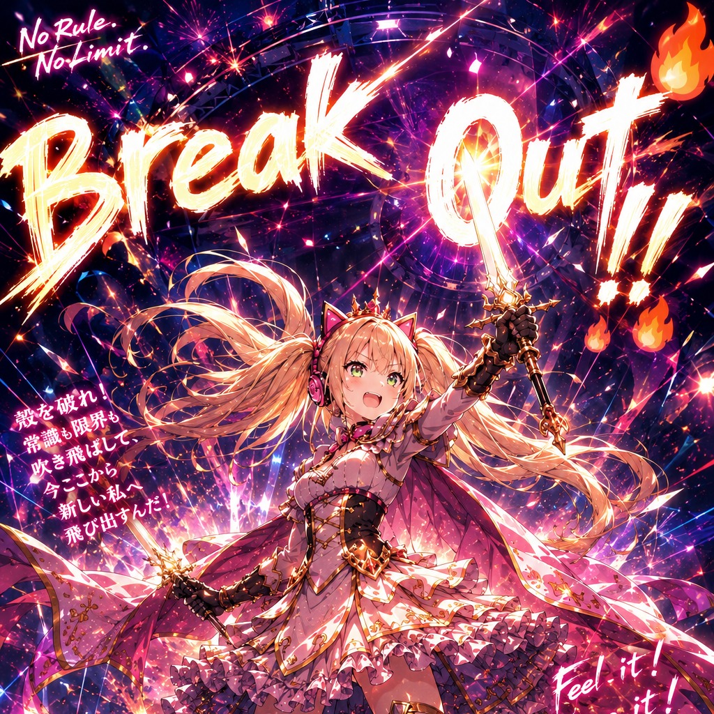 [Fest 06] - Break Out - #🔥Roses Red🔥#L Challenge🌹 artwork
