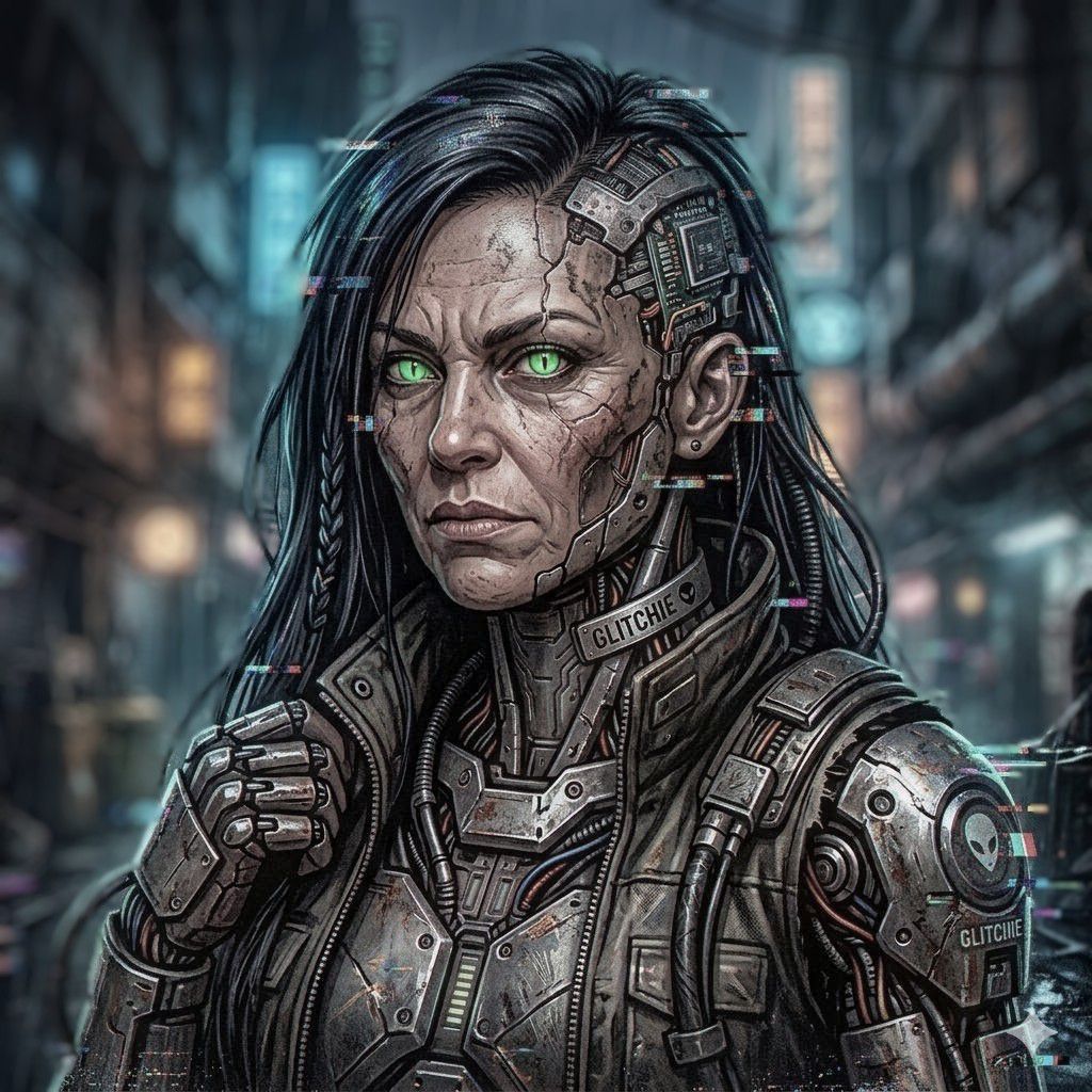 I am Glitchie 👽! artwork