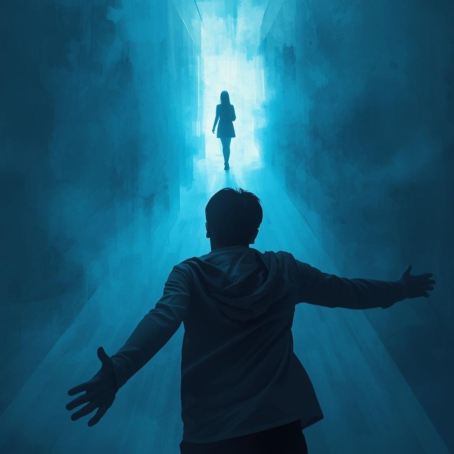 Blue Hallways (Night Remix) artwork
