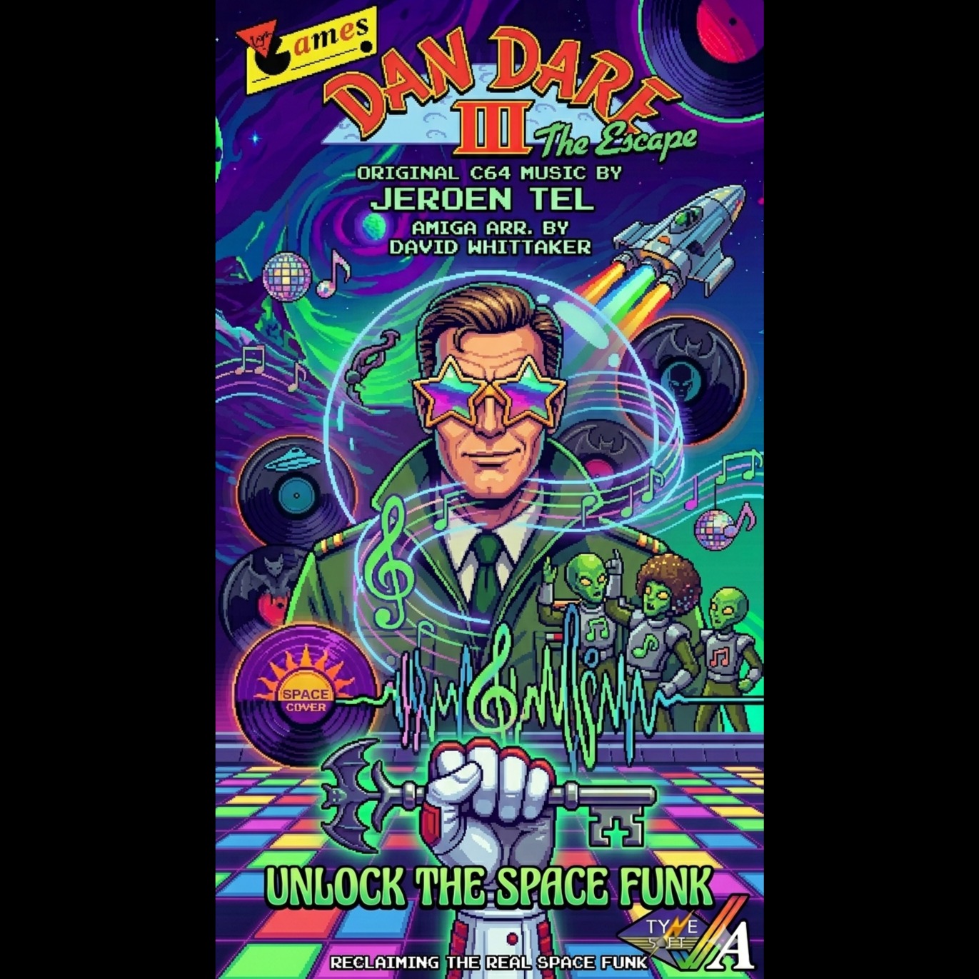 Dan Dare 3 / Main background music artwork