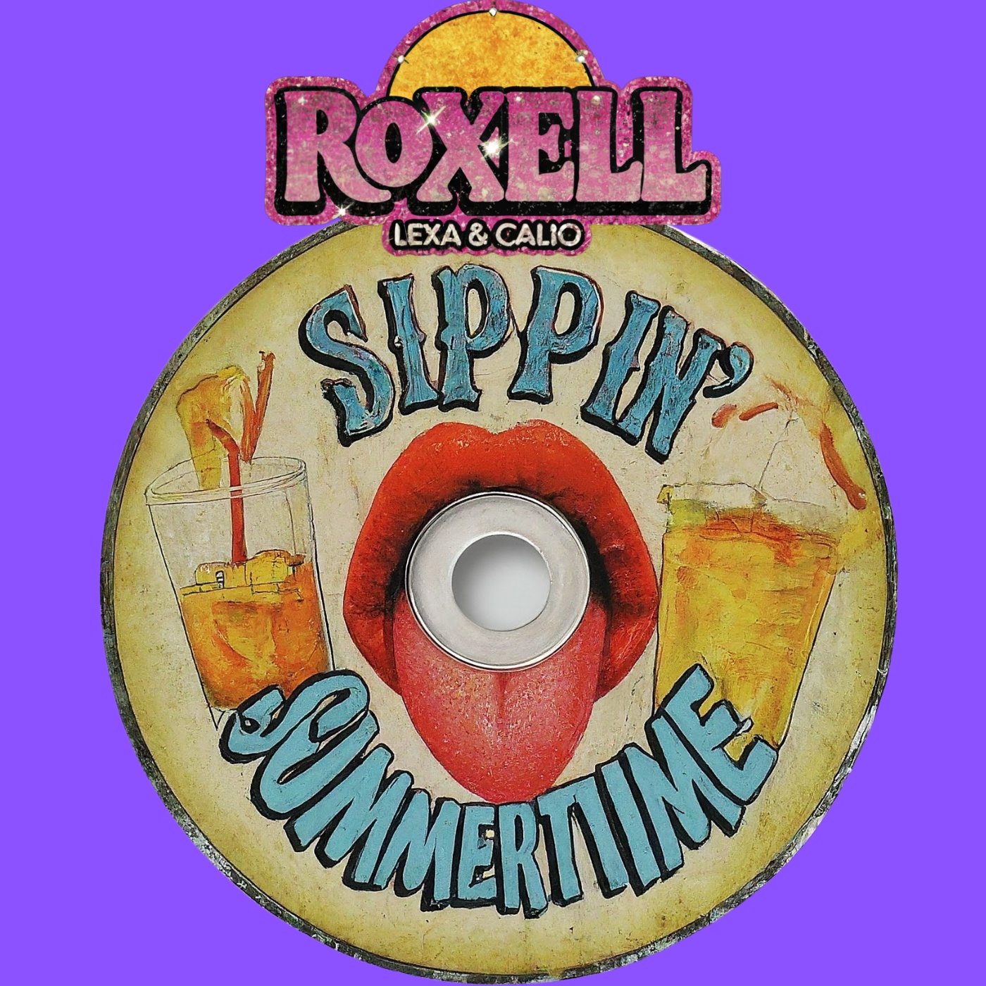 Sippin'  summertime!! all day long! artwork
