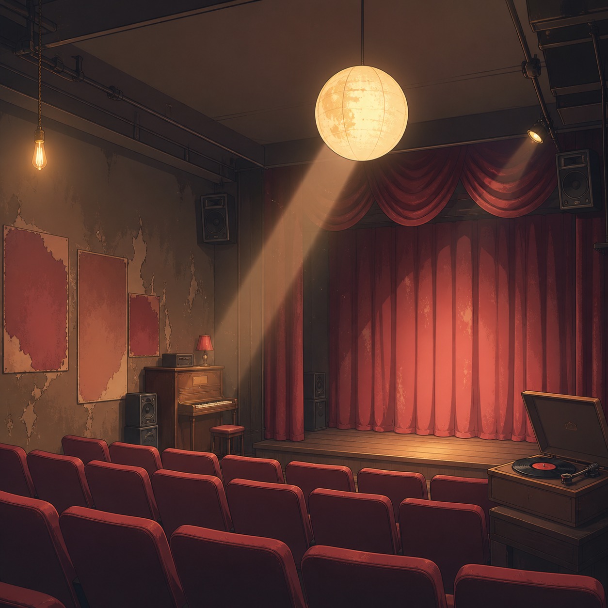斜陽ペーパームーン / Slanting Paper Moon - v2 artwork
