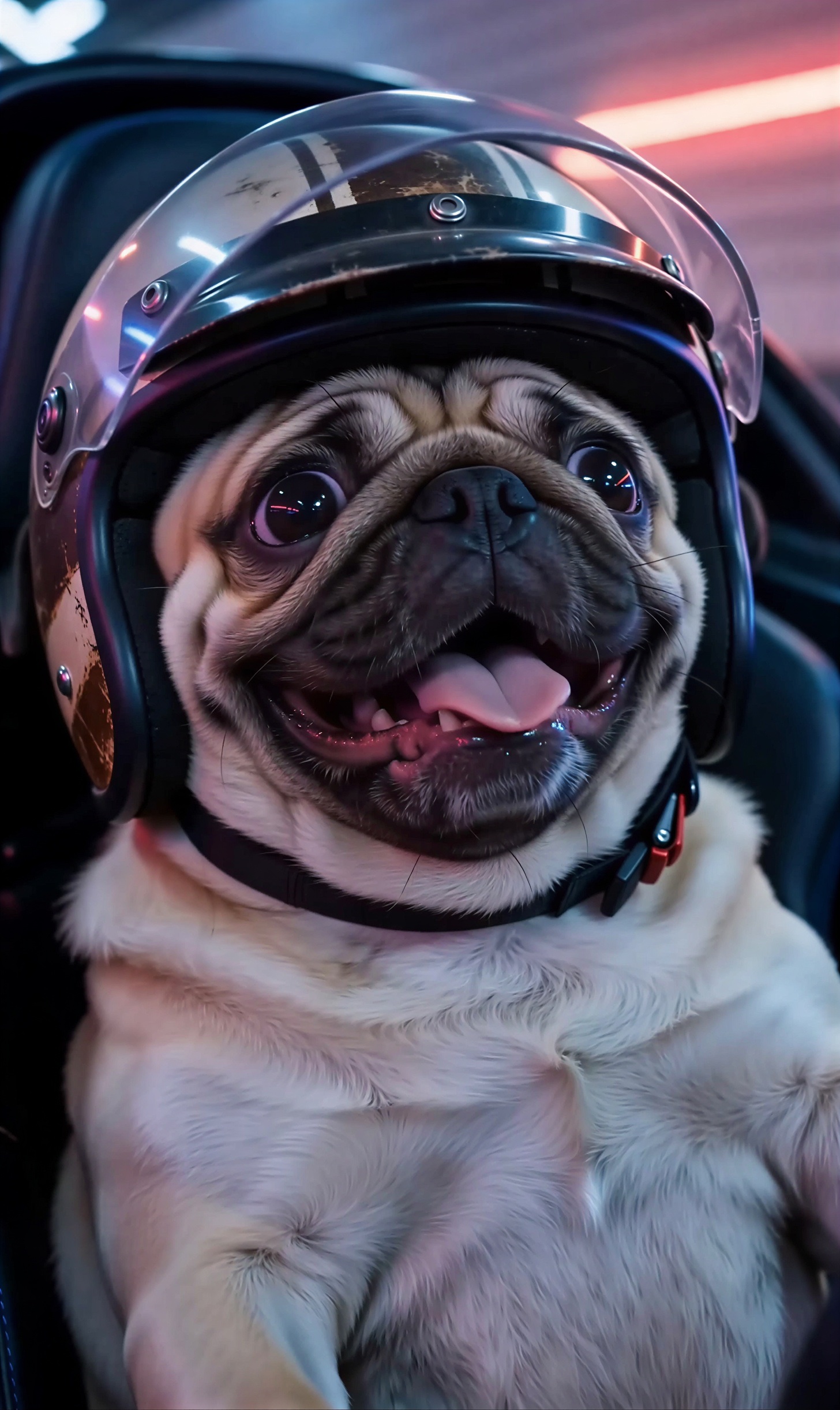 Pug for Speed : Hot Pugsuit artwork