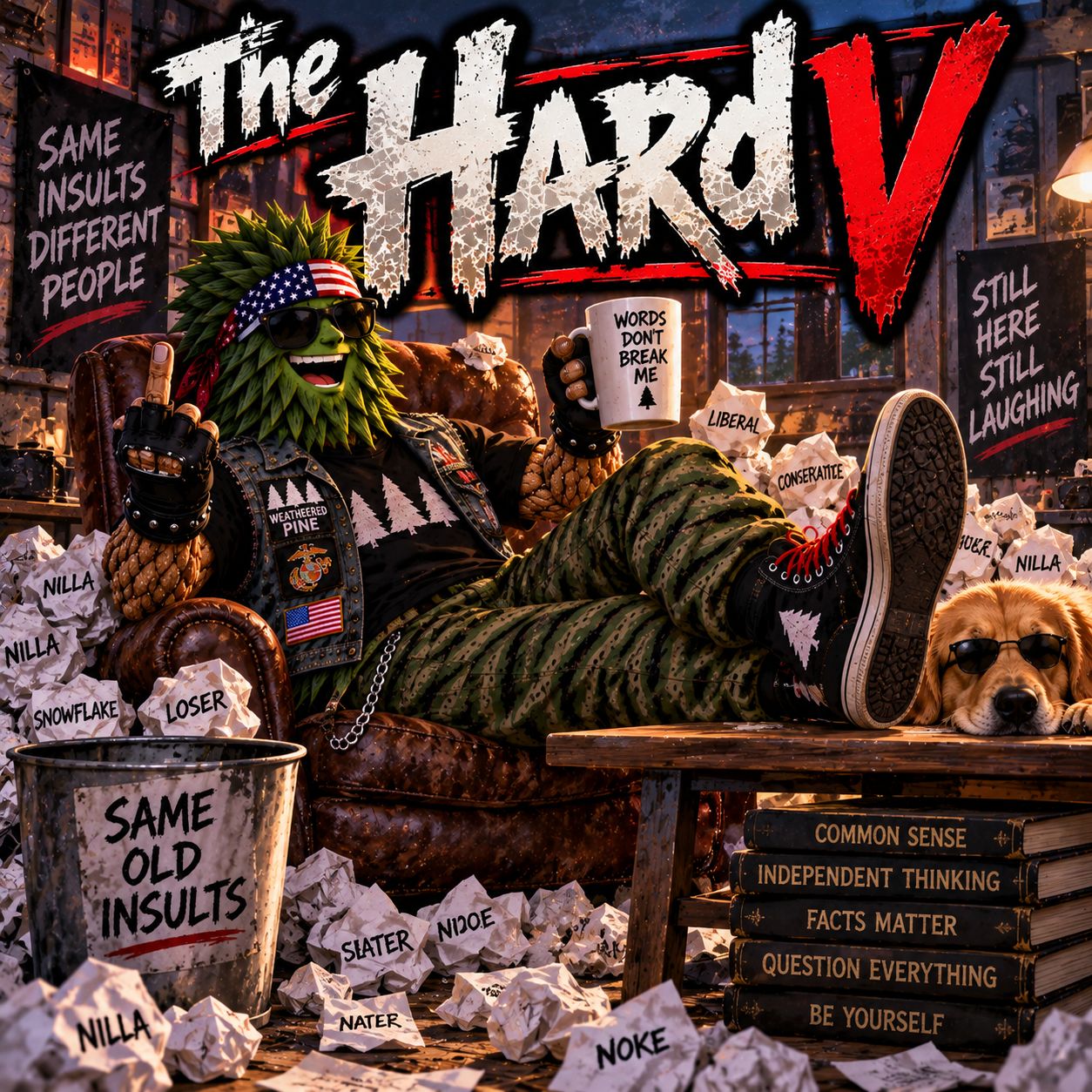 The Hard V artwork