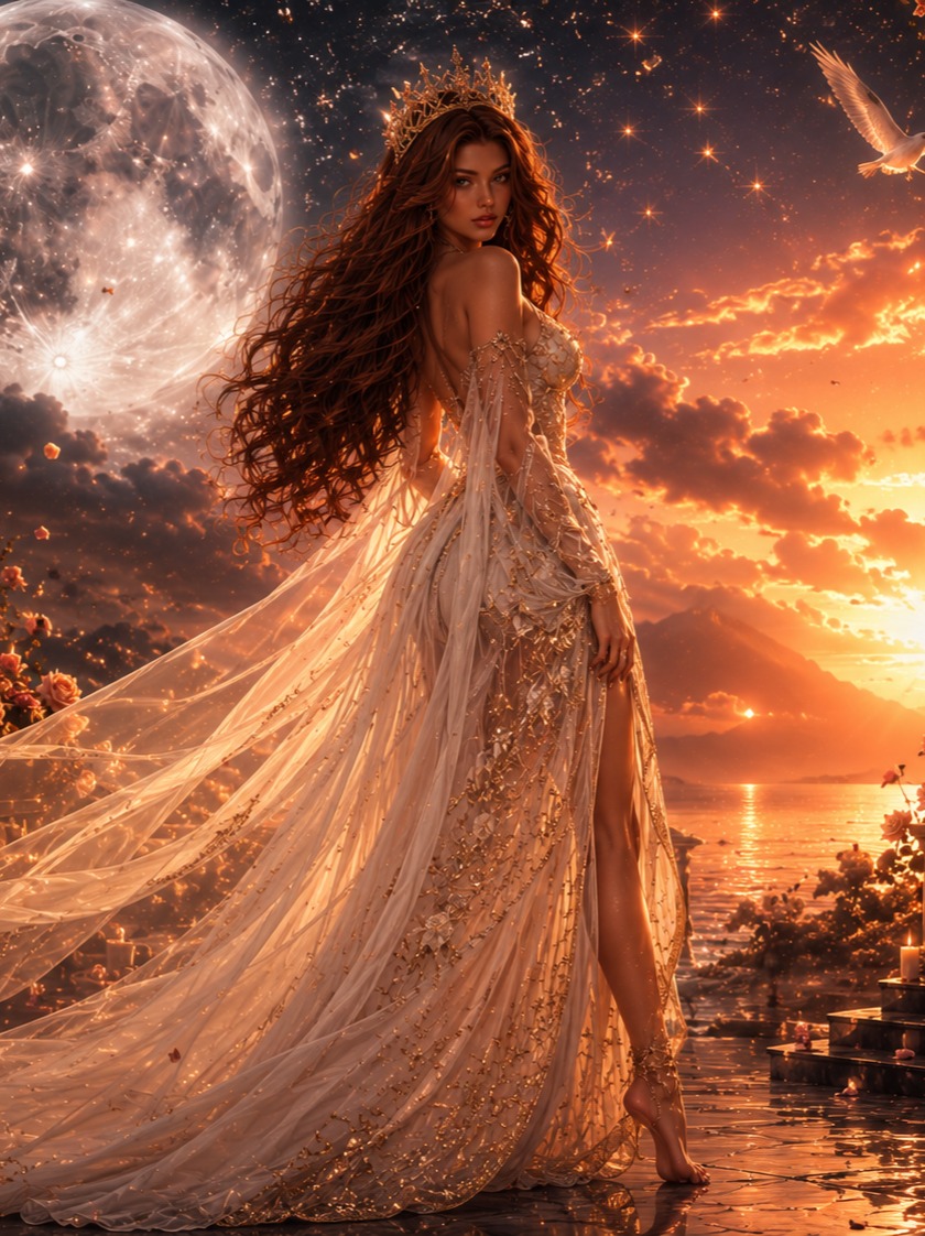 Crowned by the Moon artwork