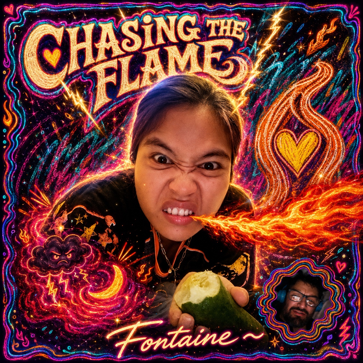 Fontaine ~ Chasing the Flame (Remastered x2) artwork