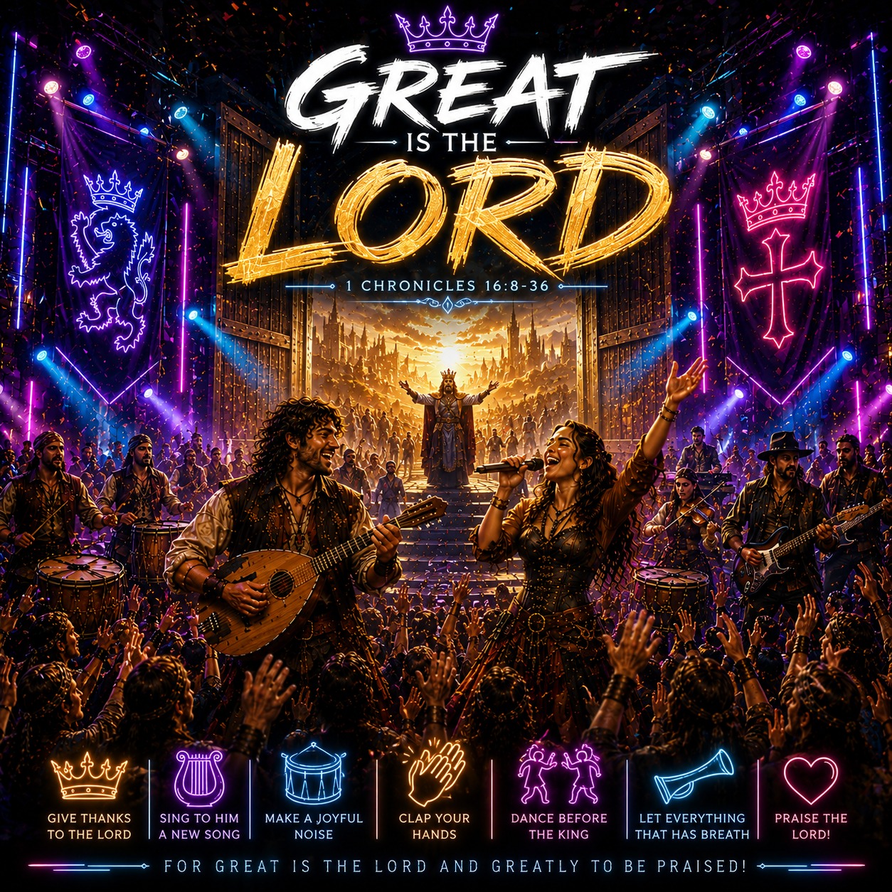 NEO - Great Is The Lord artwork