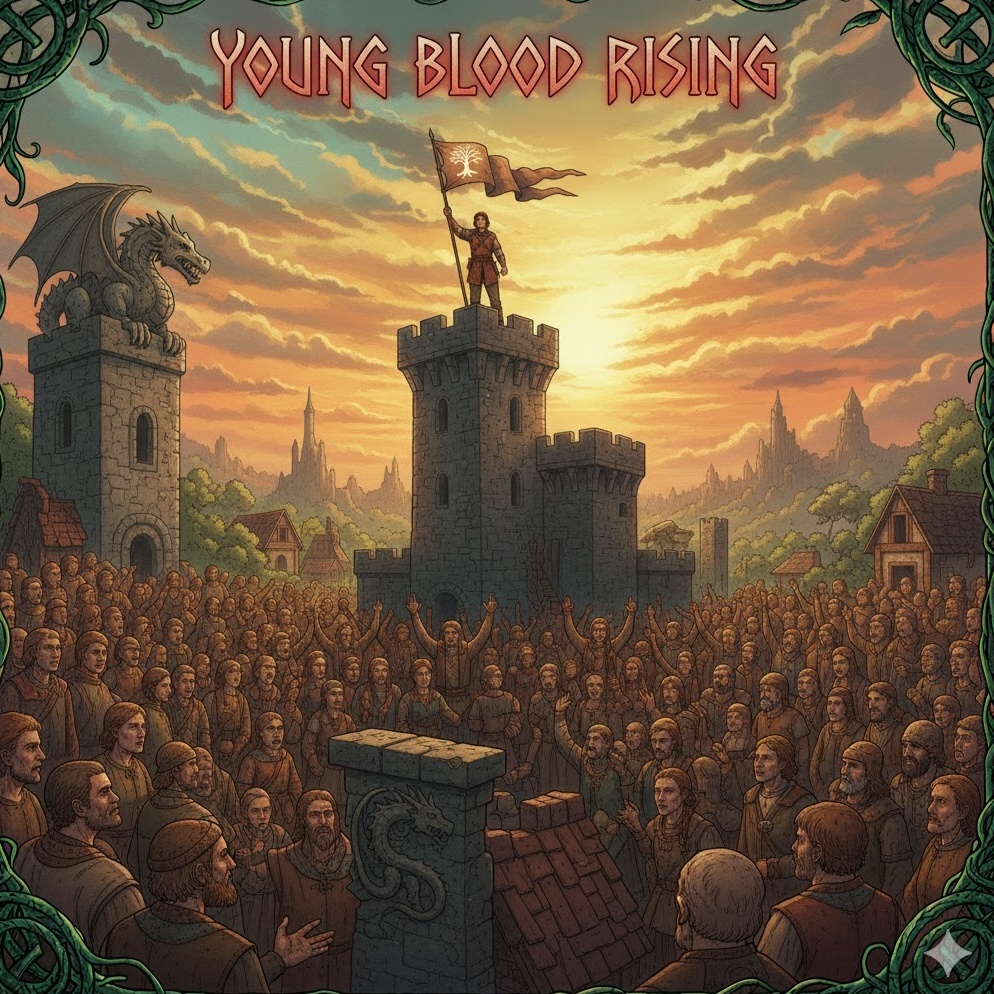 Image for YOUNG BLOOD RISING