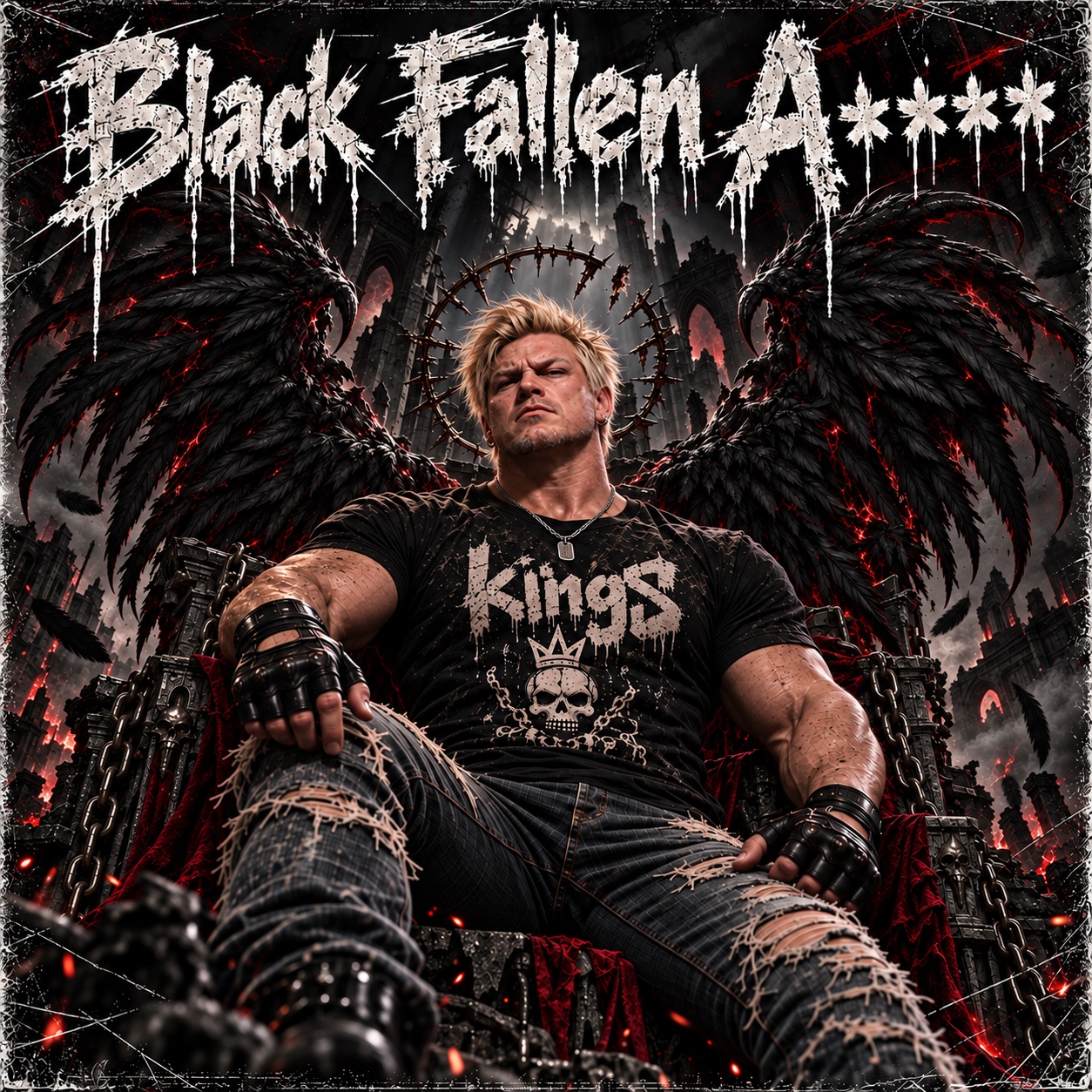 Black Fallen「A****」 artwork