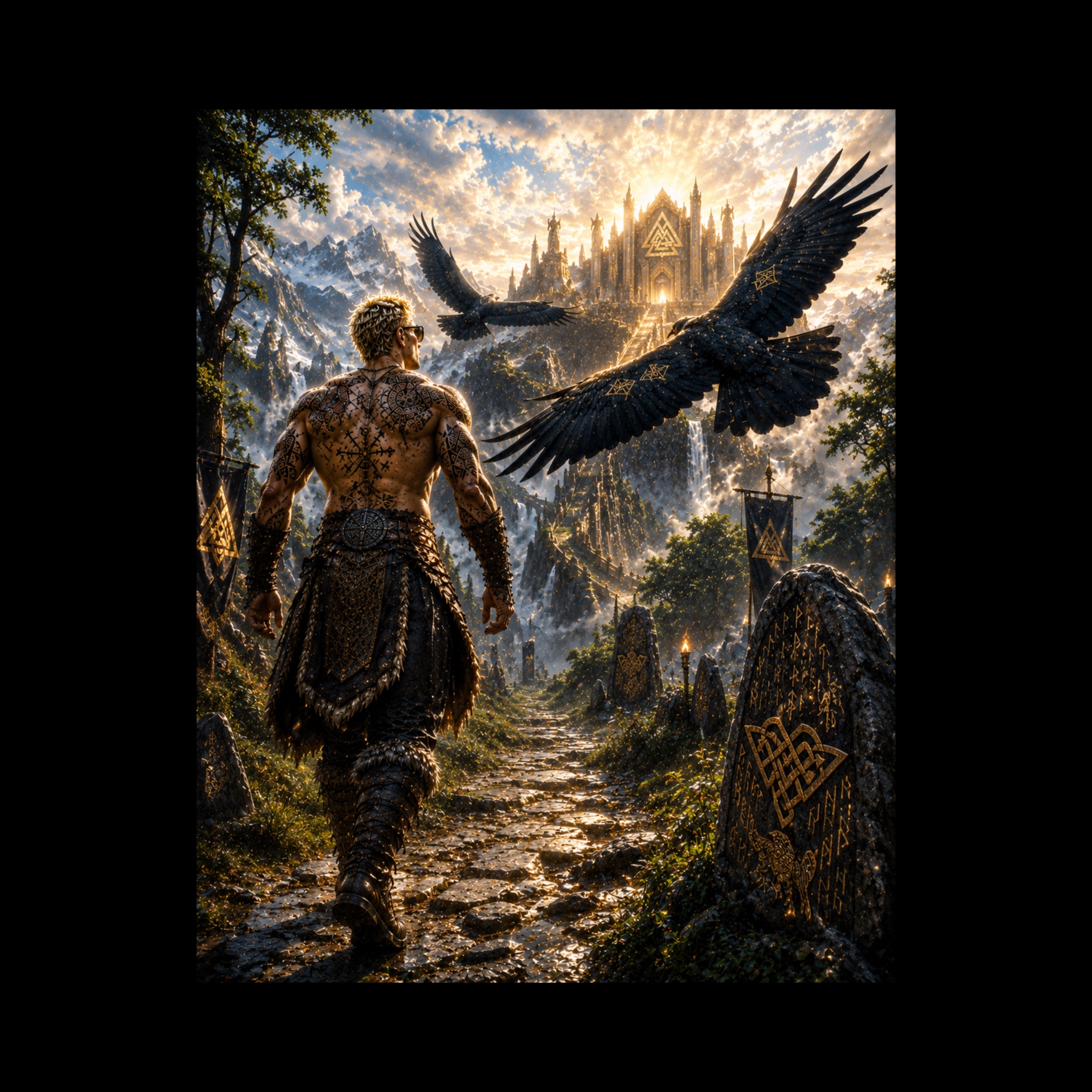 Odins Raven artwork