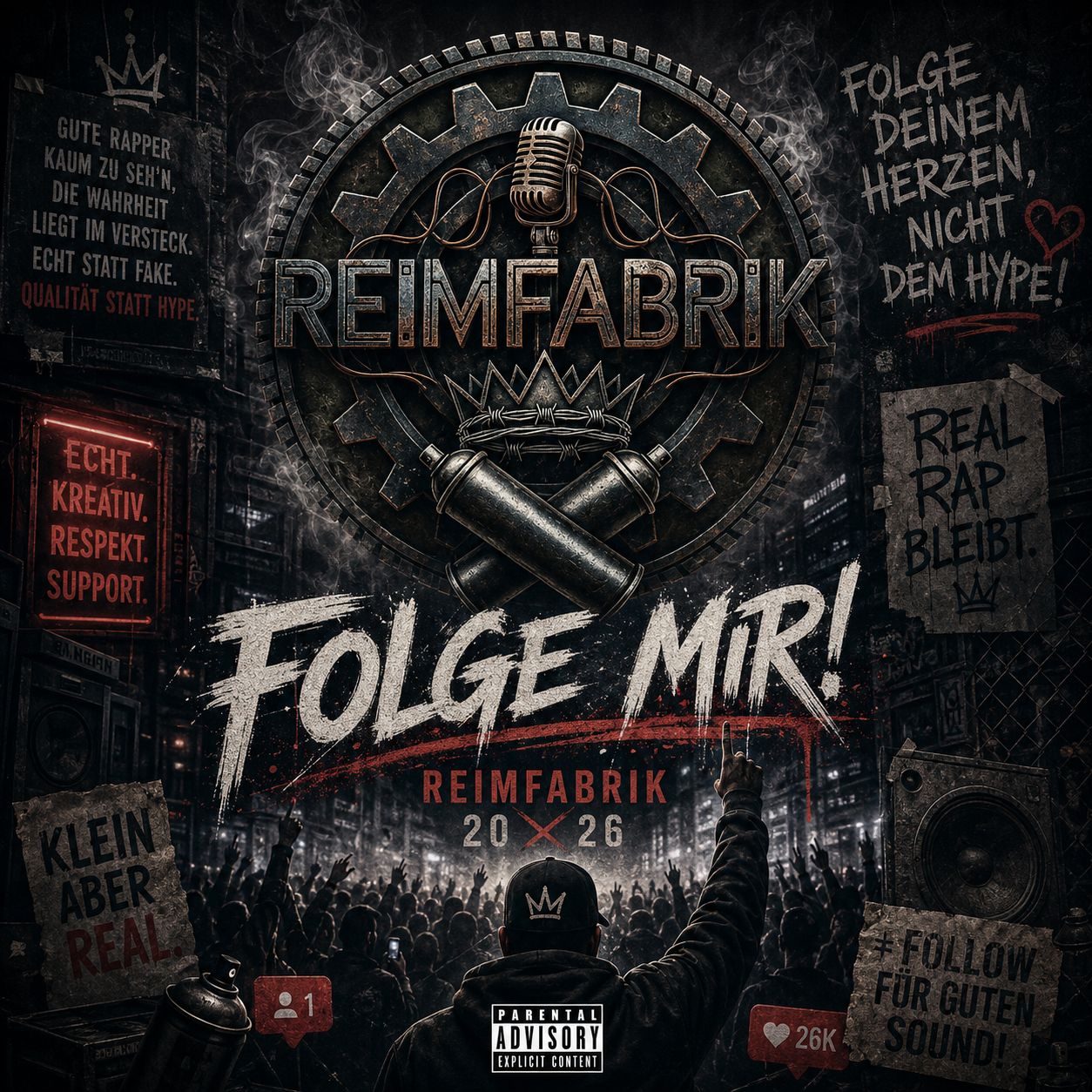 Folge mir! | Reimfabrik artwork