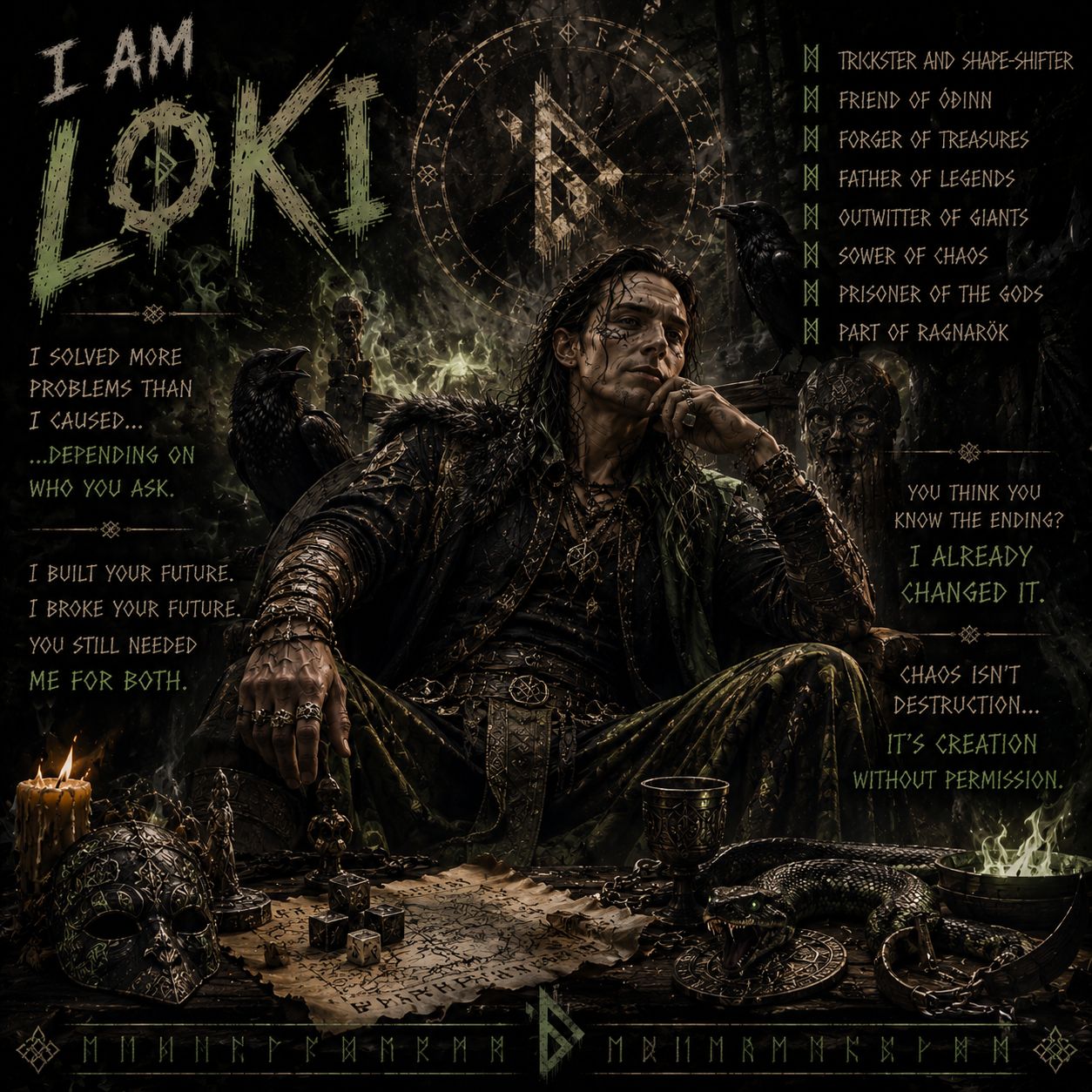 I Am Loki artwork