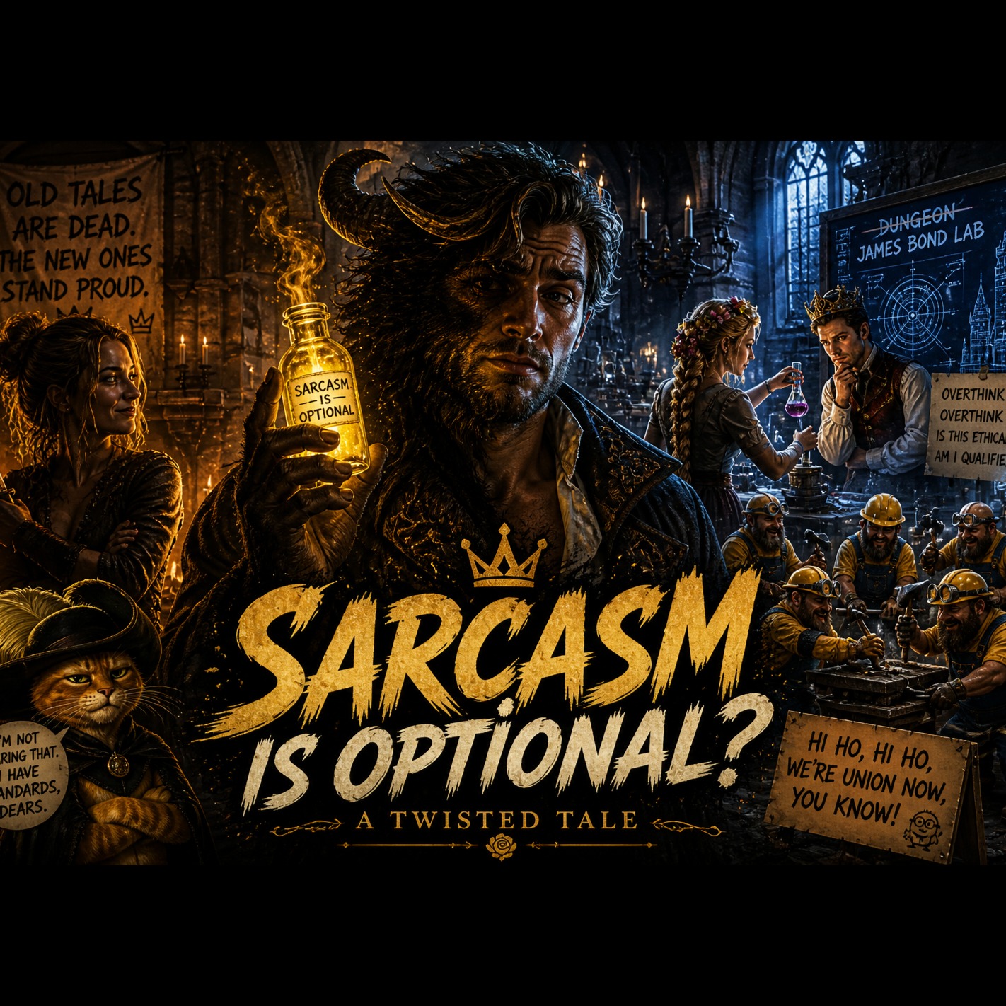 (23) Sarcasm is Optional? artwork