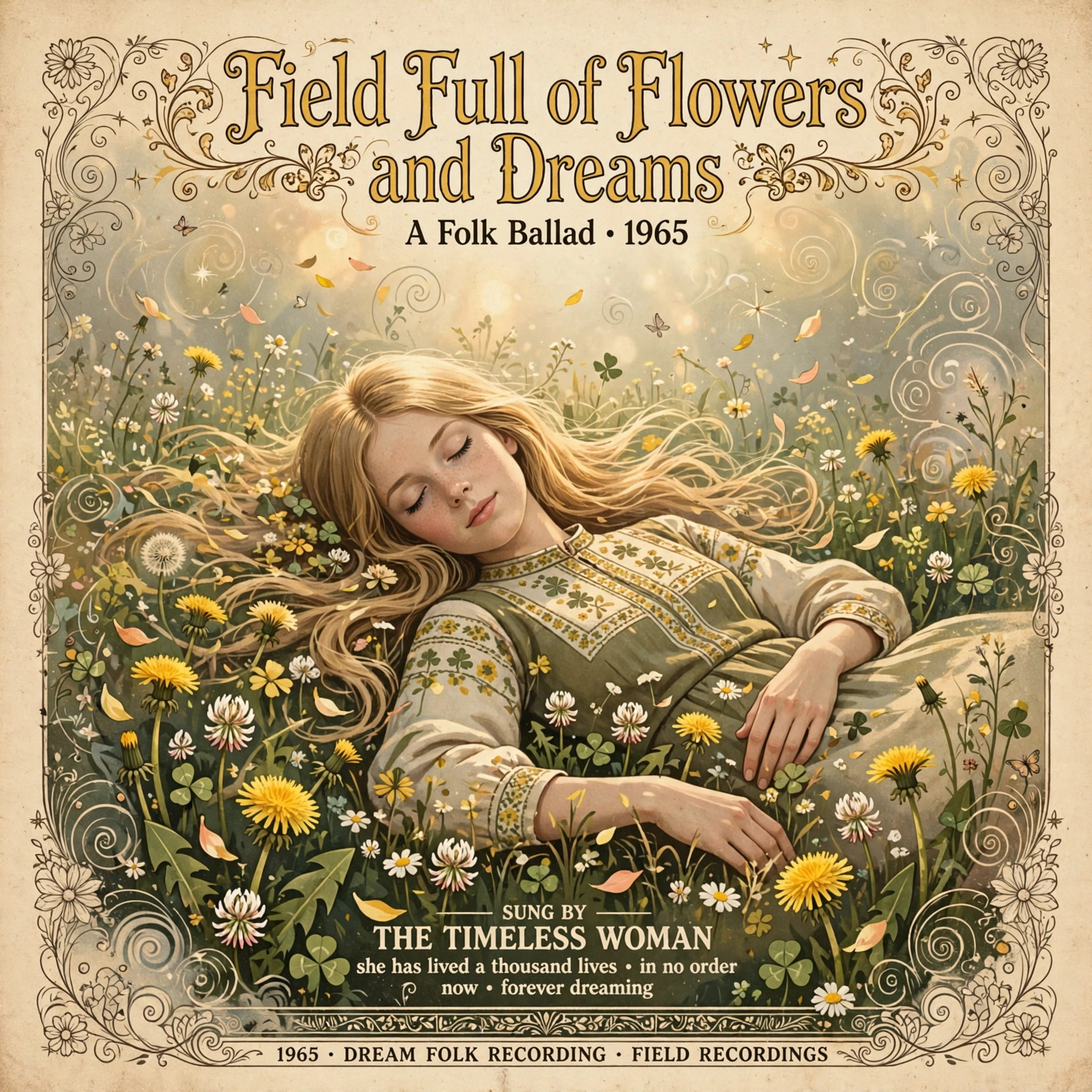 Field Full of Flowers and Dreams artwork