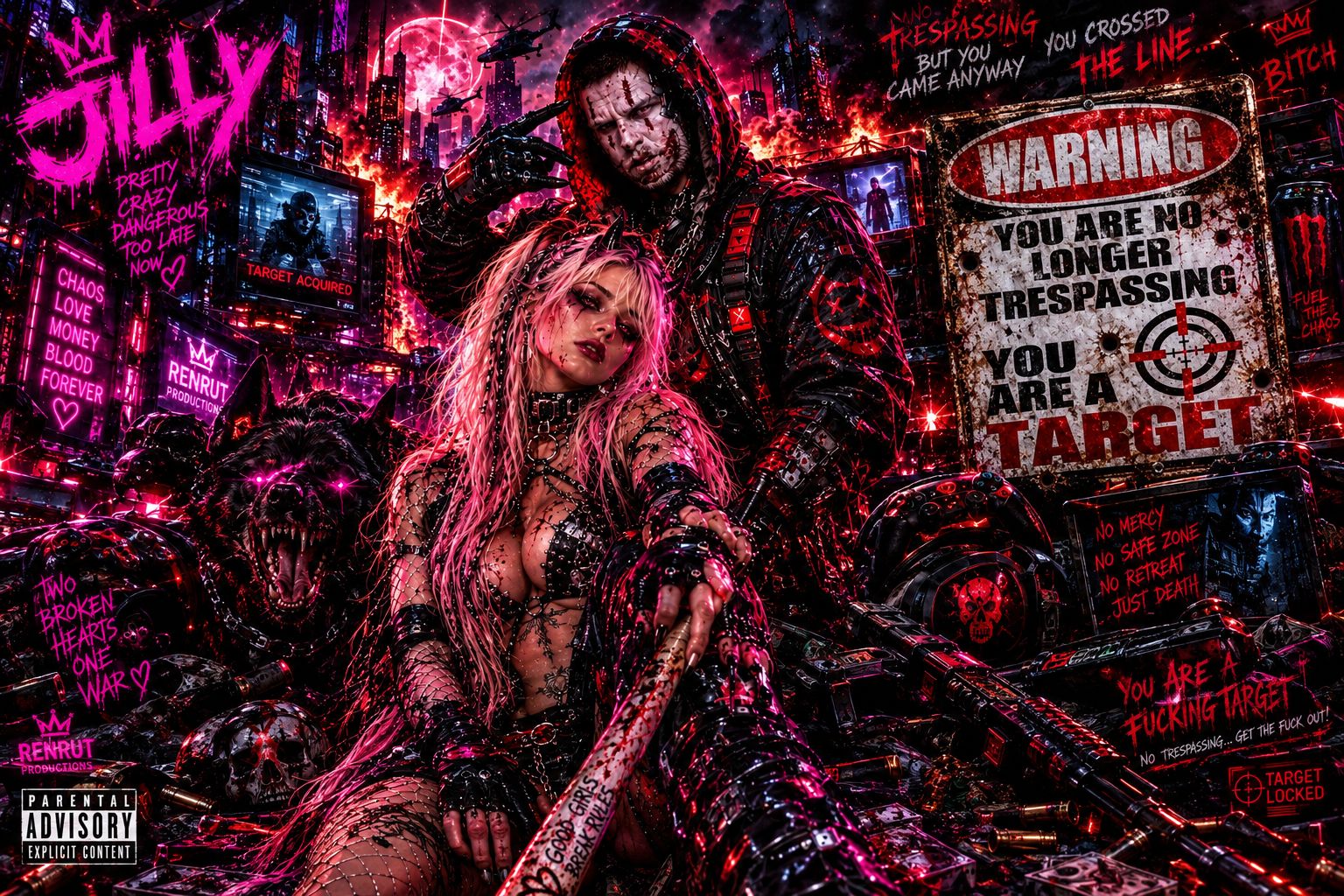 🎮 YOU ARE A FUCKING TARGET artwork