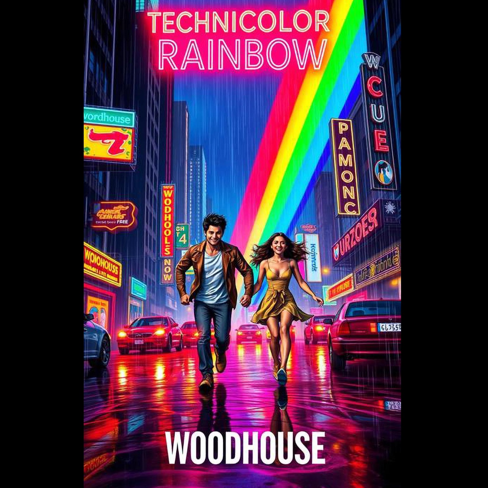 Technicolor Rainbow - Original artwork