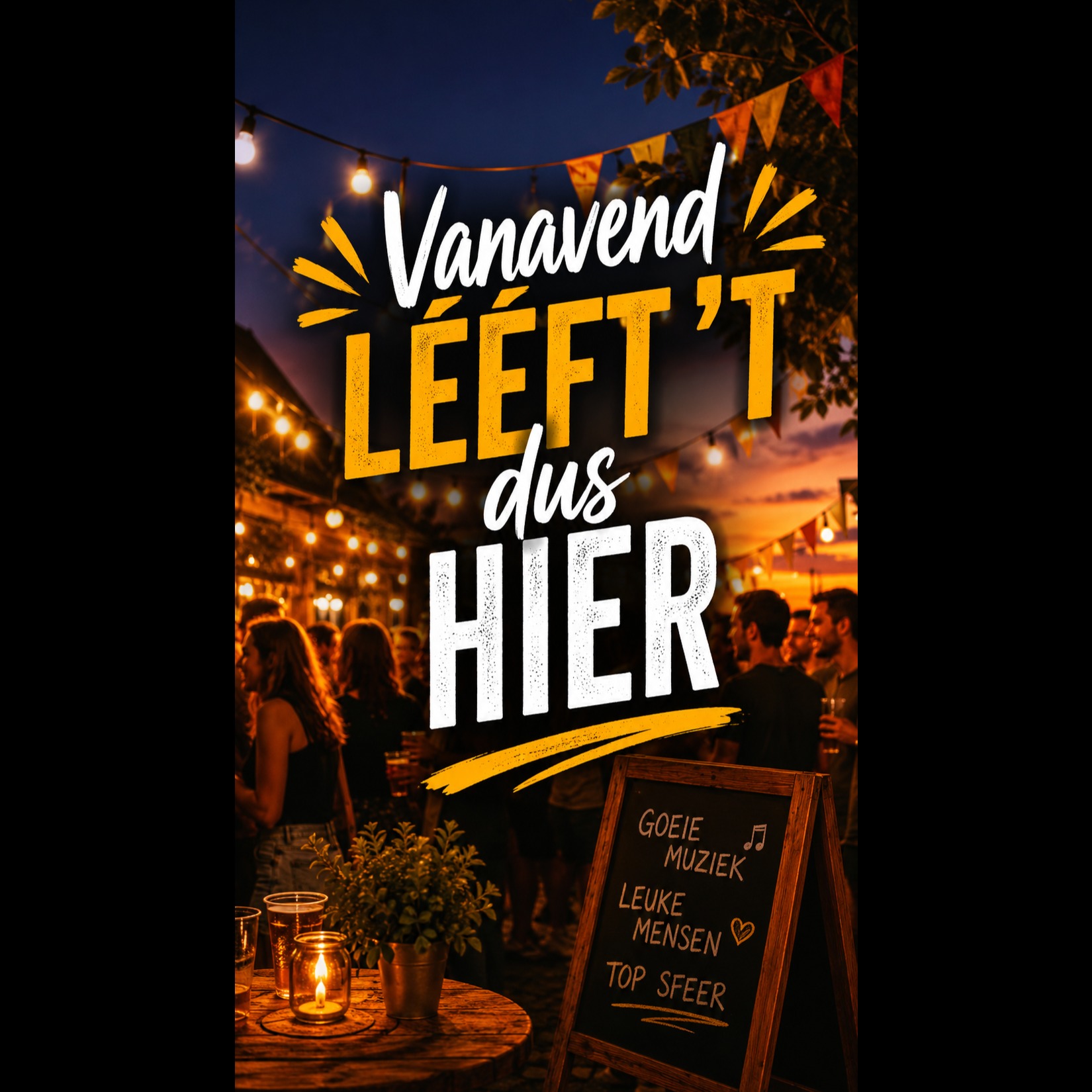 Vanavend lééft ’t dus hier by studio-klakidio | Suno