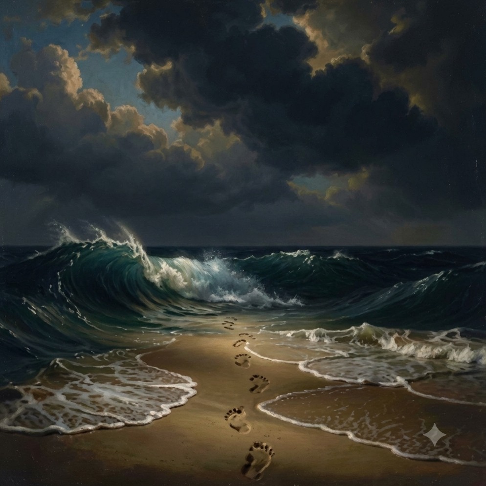 Carried Through V4.8.6 (Footprints In the Sand) artwork