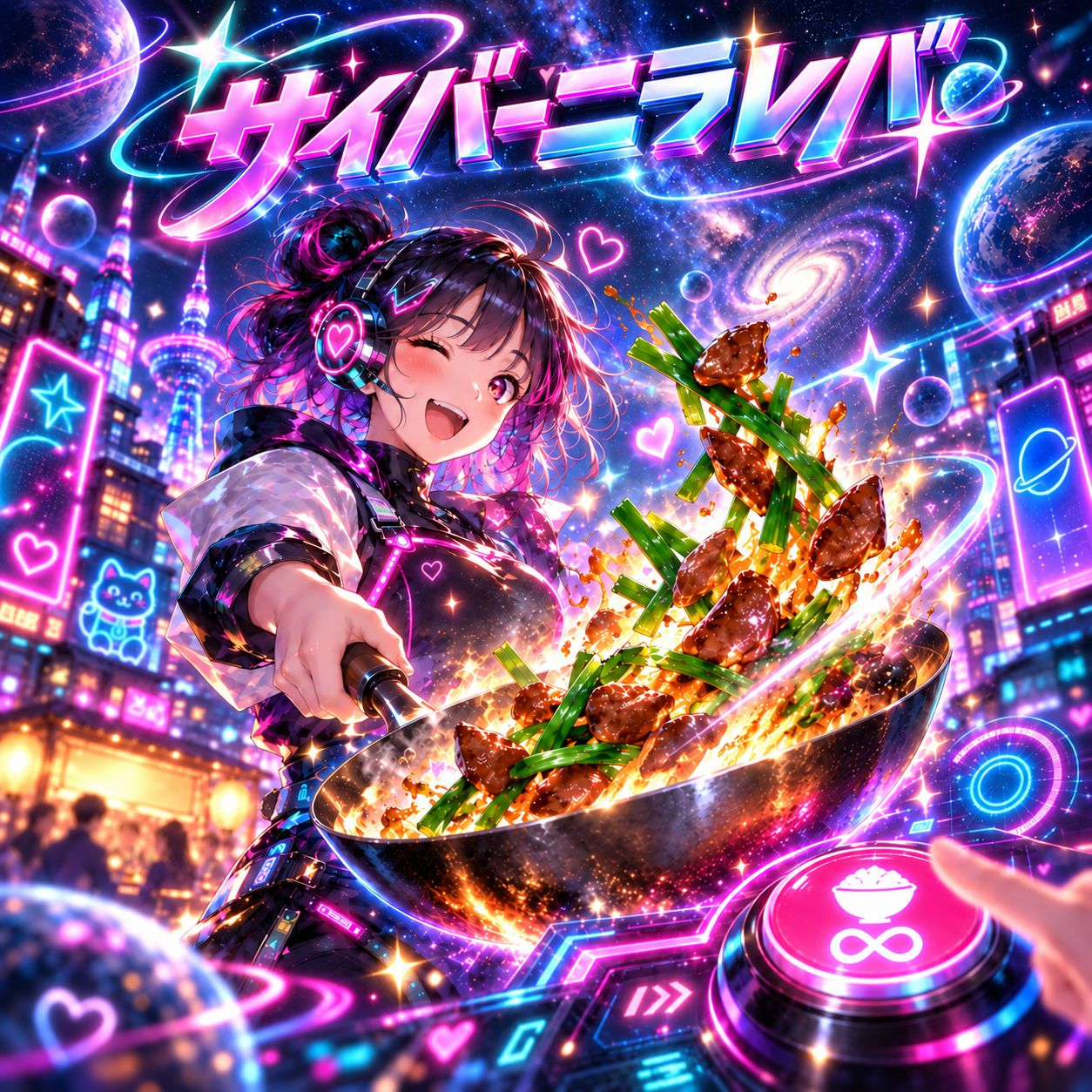 サイバー　ニラレバ artwork