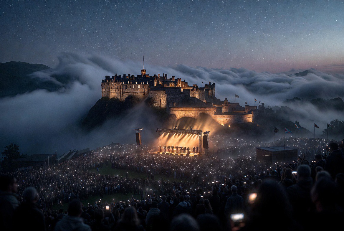 Misty Cairn Live at Edinburgh Castle artwork