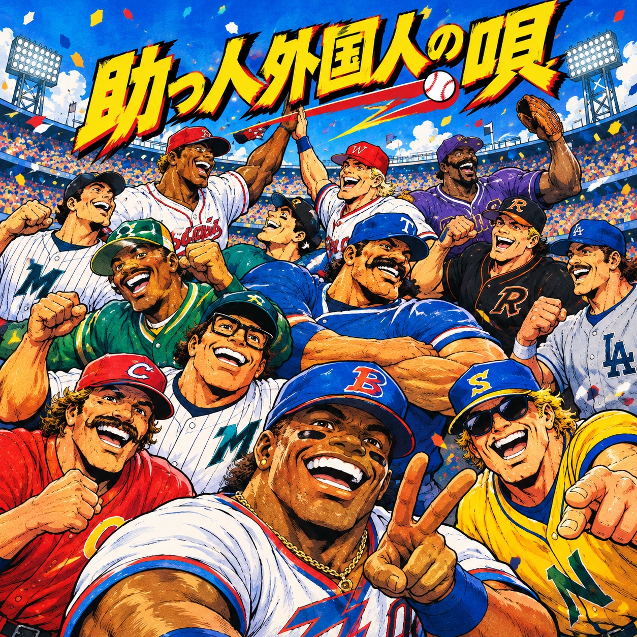 助っ人外国人の唄 artwork