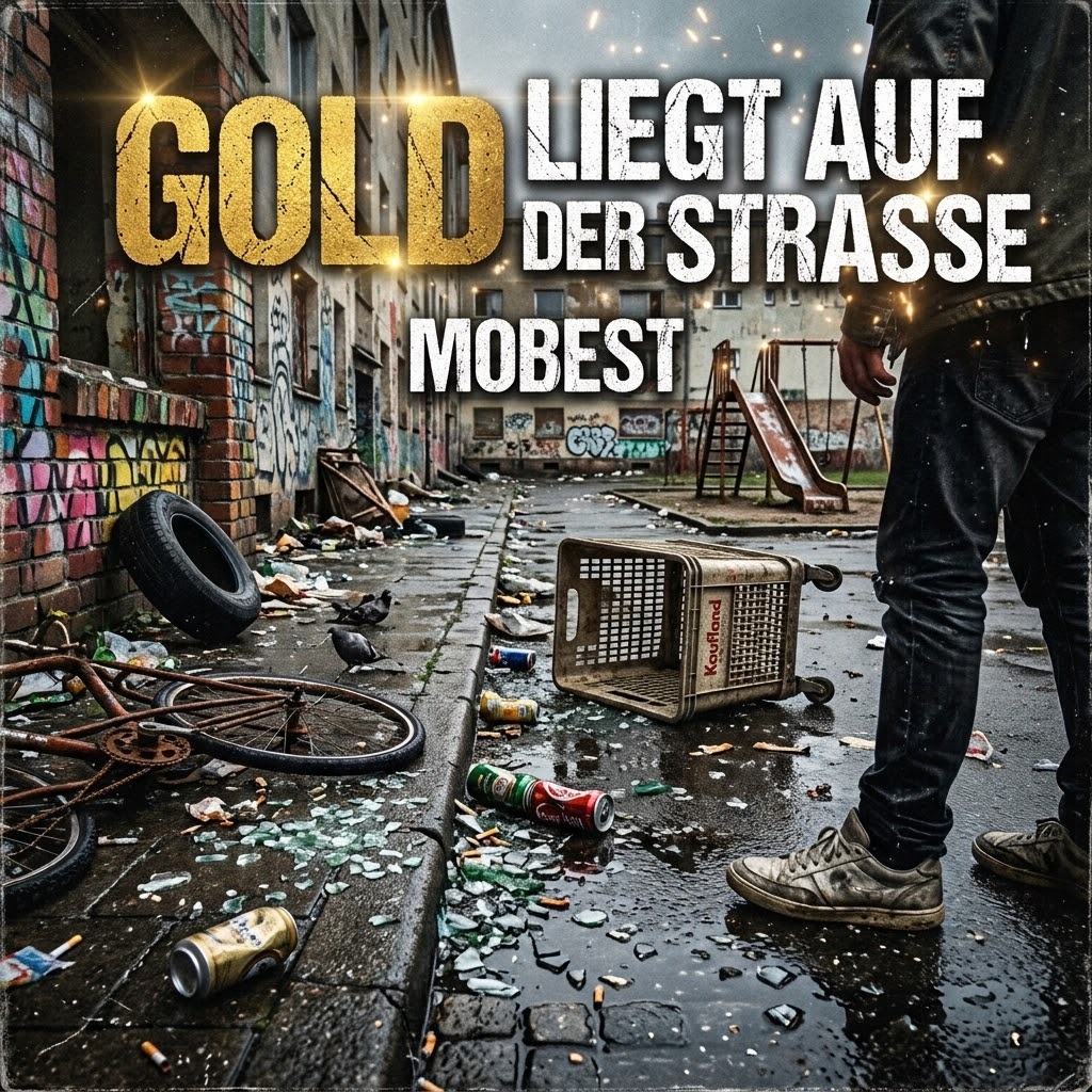 Gold Liegt Auf Der Straße