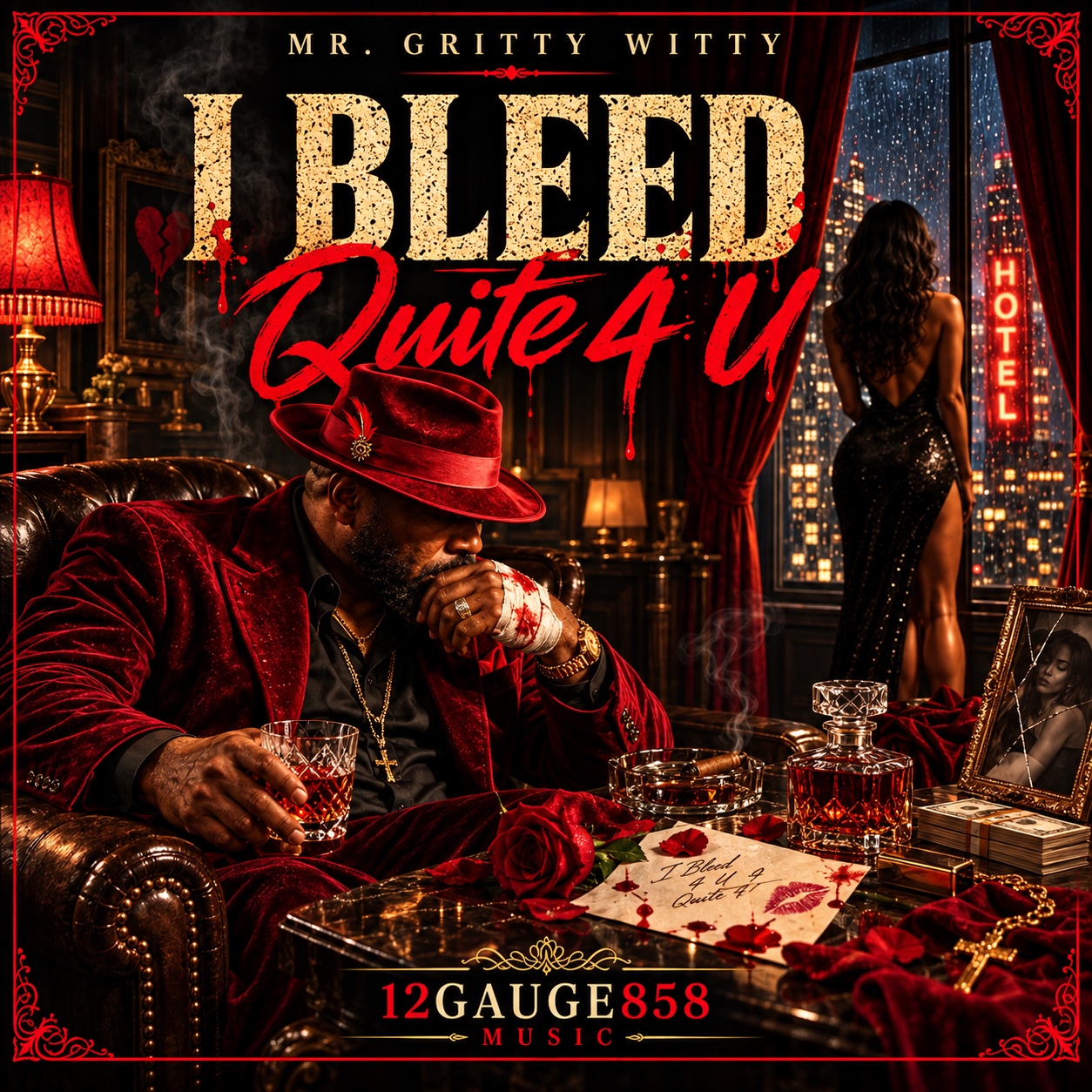 "I’LL BLEED QUIET FOR YOU" artwork
