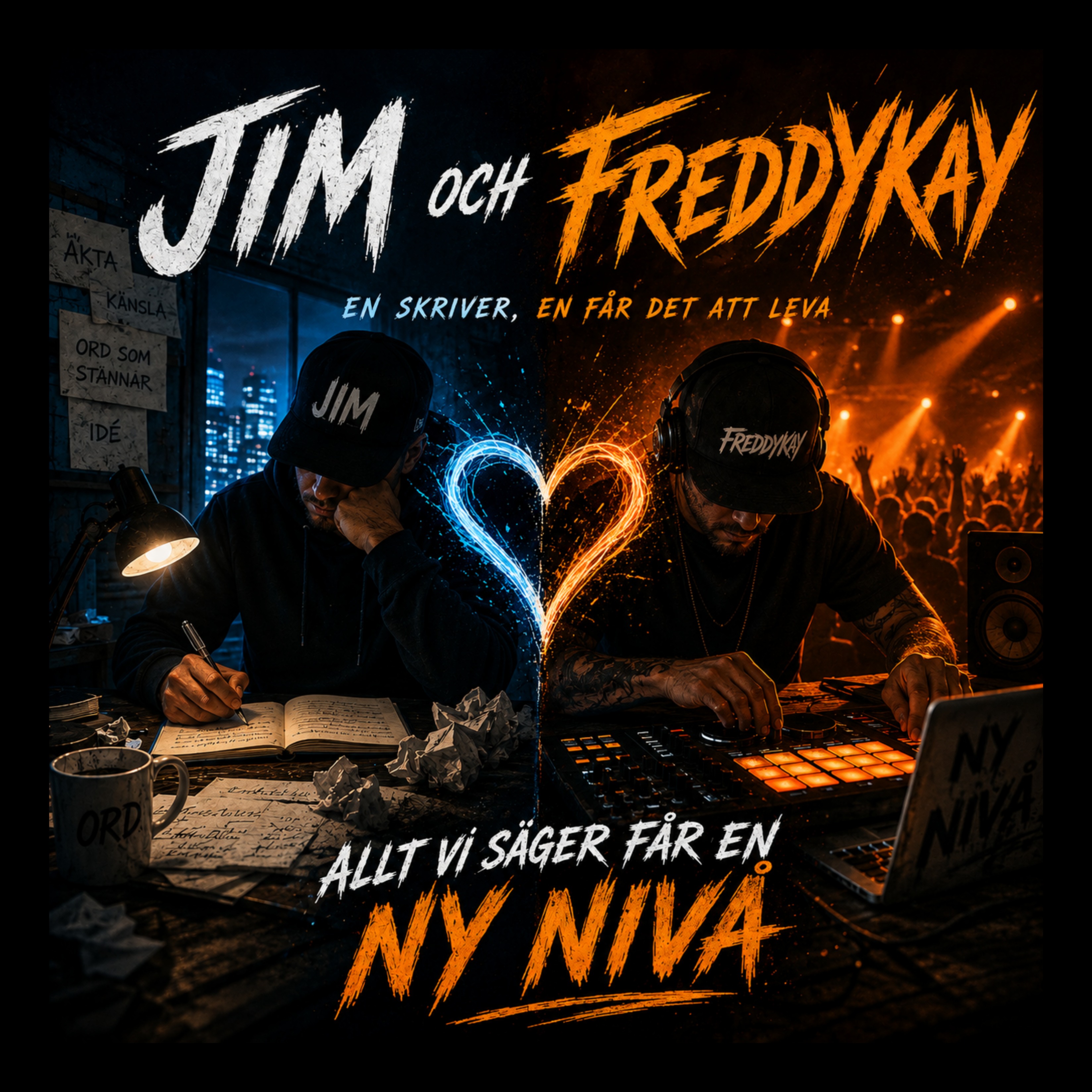 Jim Og Freddykay En Skriver, En Får Det Att Leva artwork