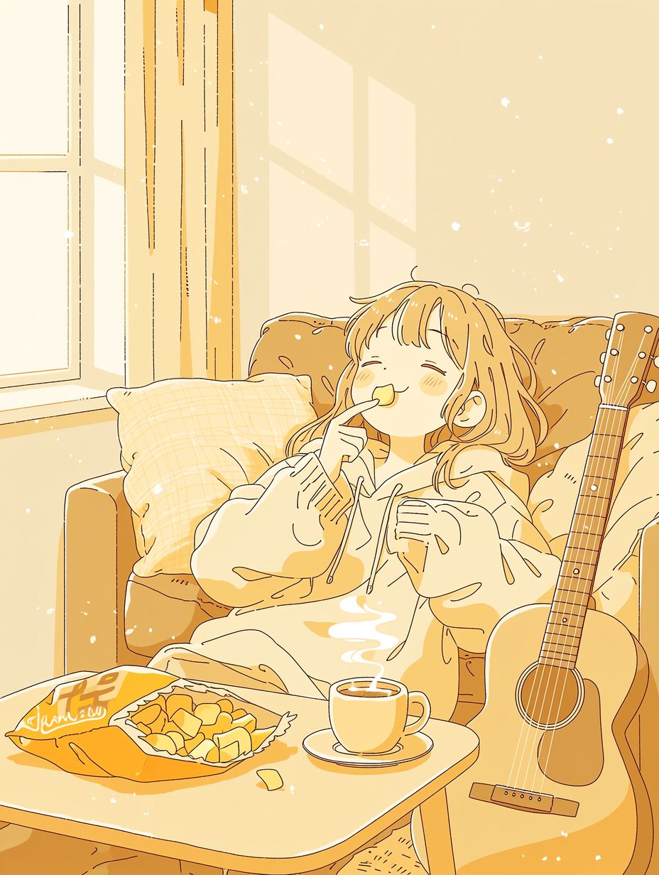 ポテチの粉で描く未来予想図 #39キャラ博 artwork