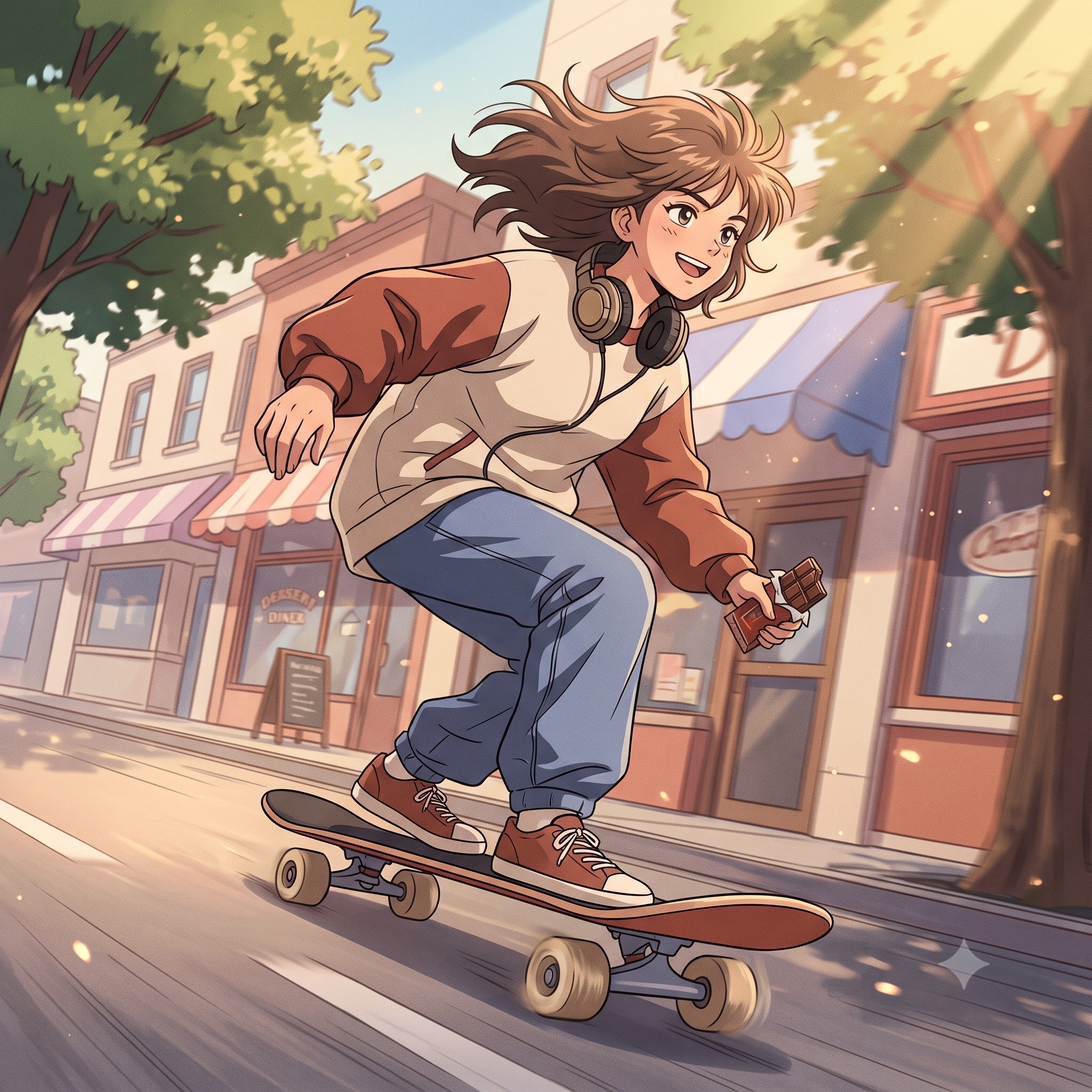 Chocolate 🍫 Female [HighSpeed SkatePunk PopCore Drive Ver.] artwork