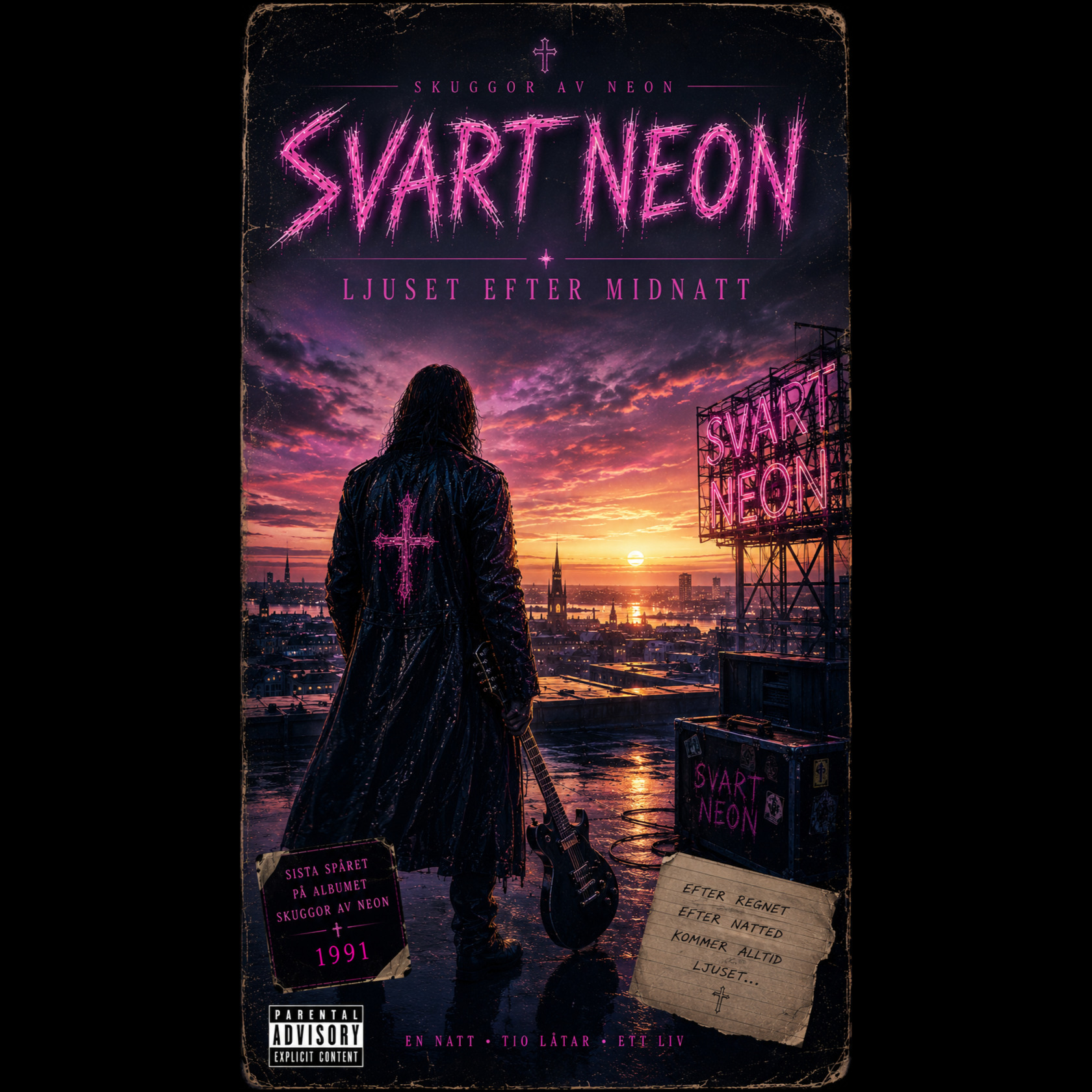 Svart Neon - Ljuset efter midnatt artwork