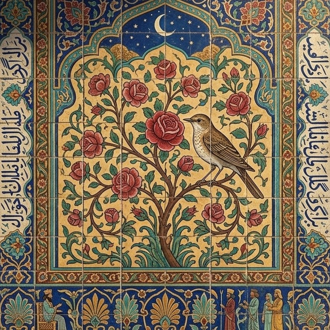 The Rose and the Nightingale - Instrumental  ( Ancient Persian ) artwork