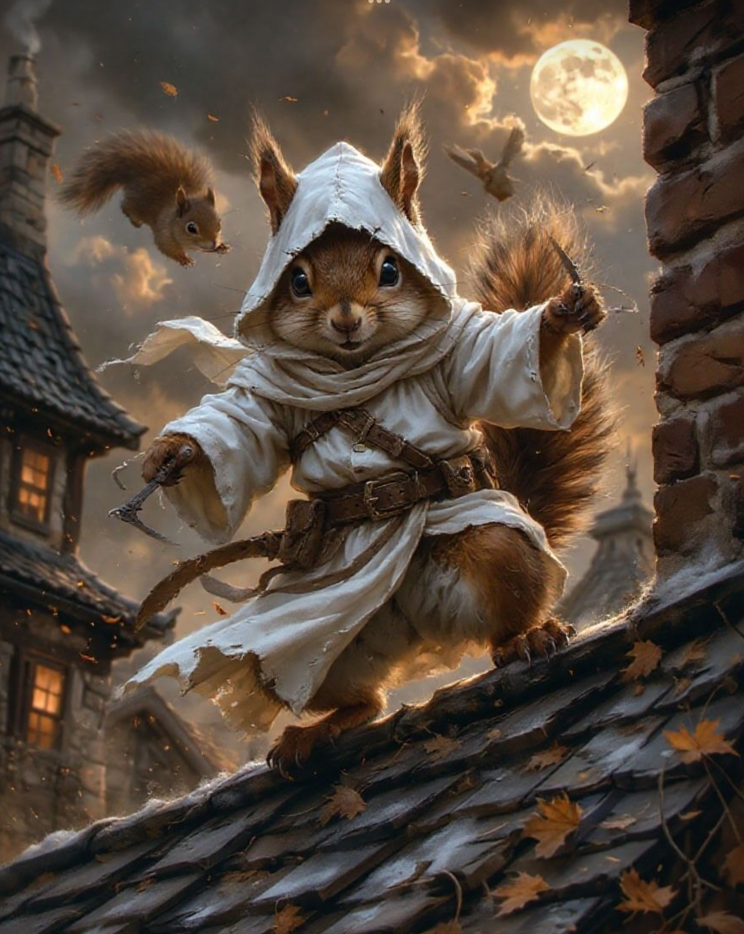 Squirrel God’s artwork