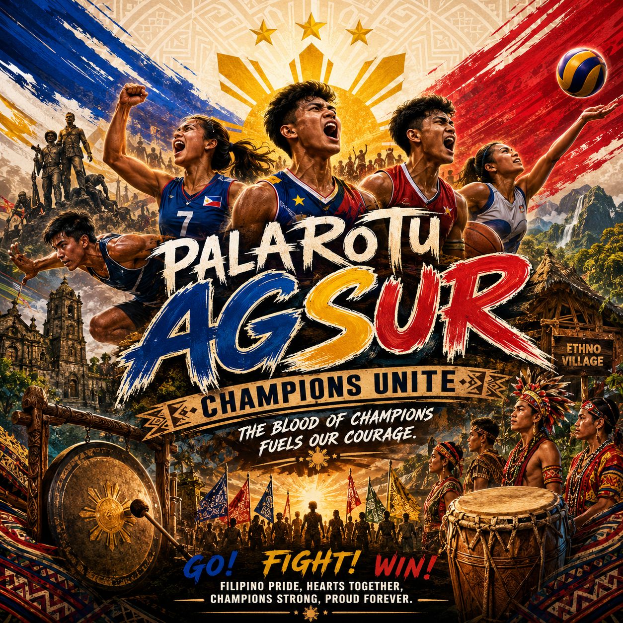 Filipino Pride- Palaro Tu AgSur 🇵🇭 artwork