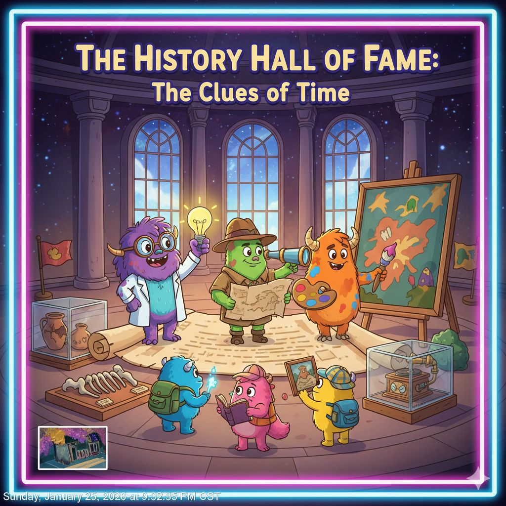 Heroes of the Hall (The Clues of Time) artwork