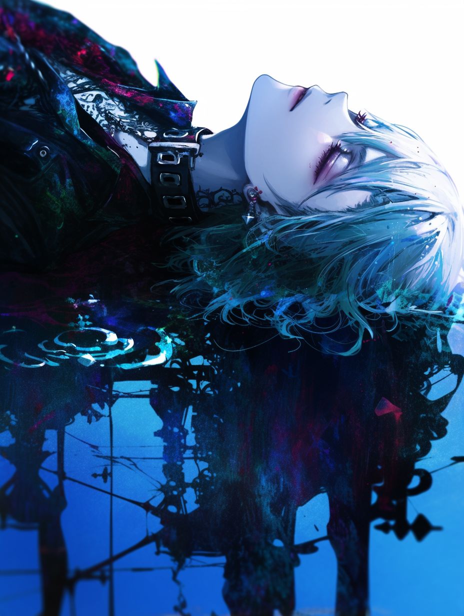 滅彩グリッチ another cover AO artwork